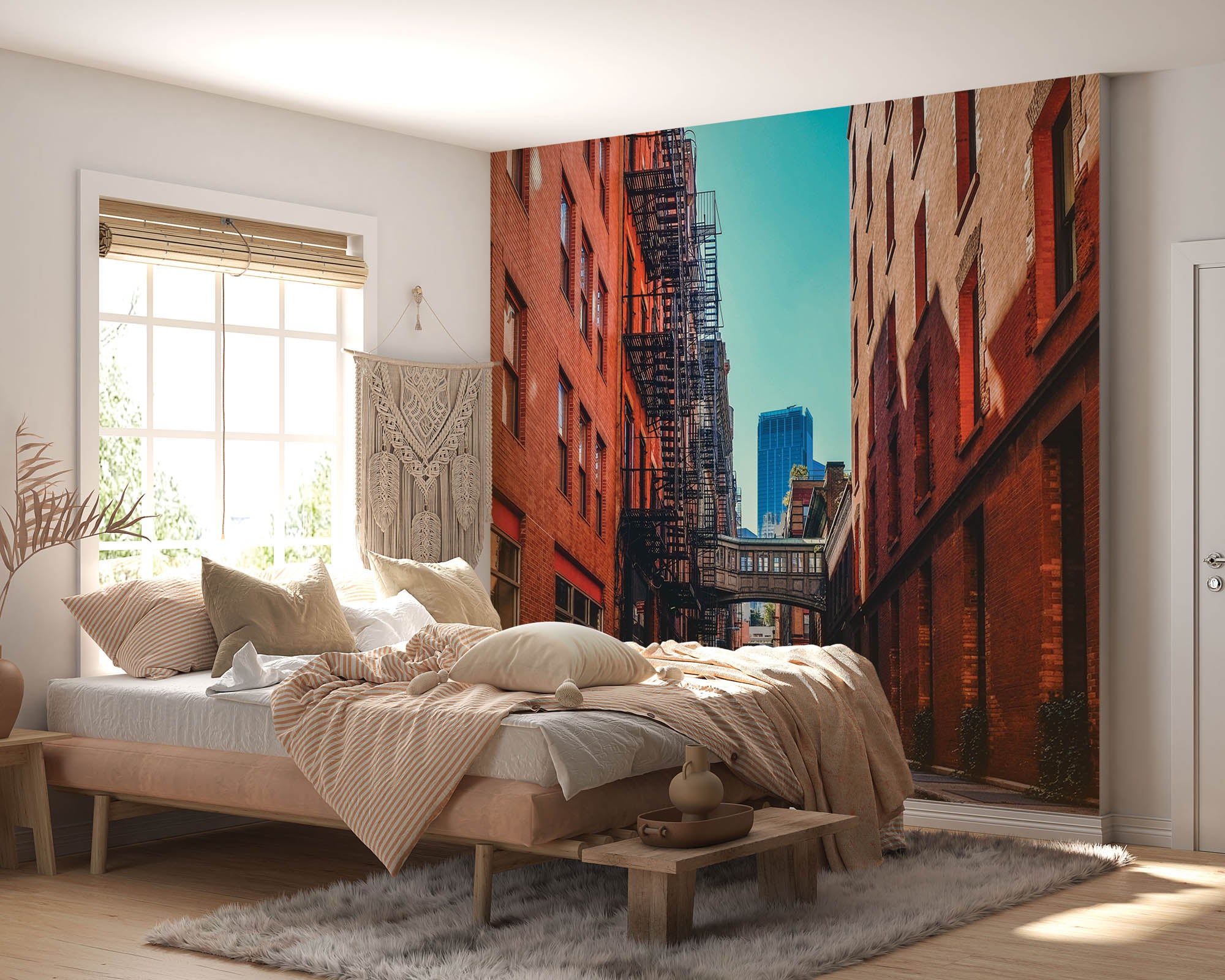 Straat Manhattan - LW00340 Fotobehang