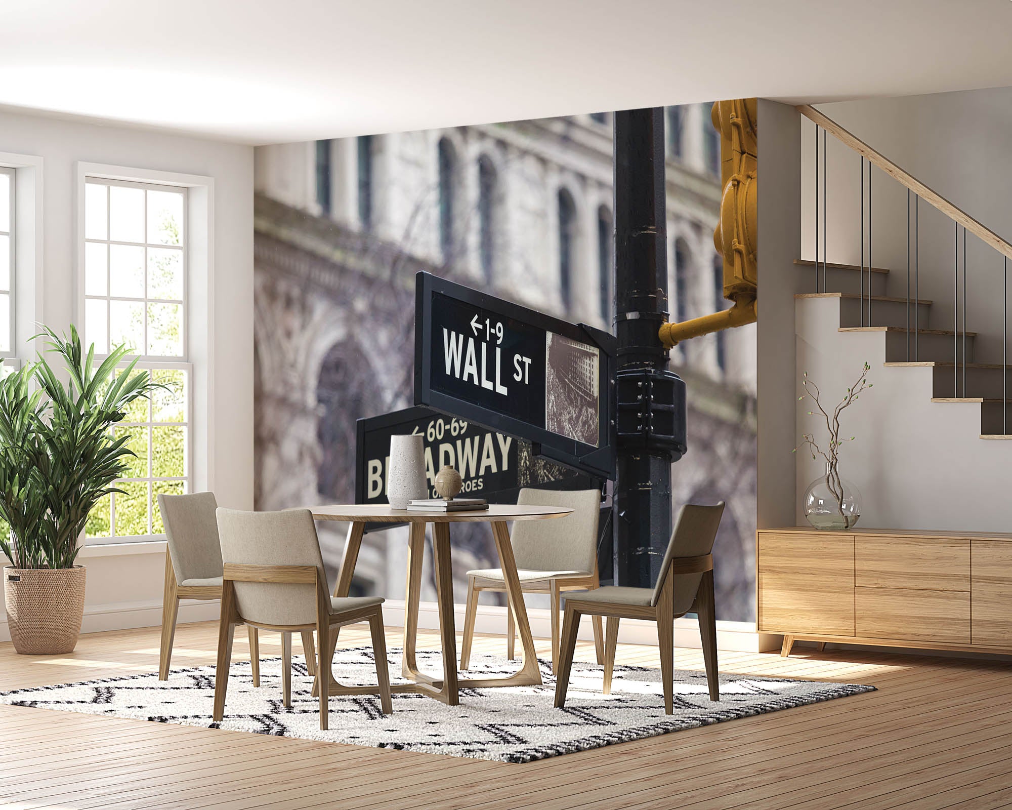 Straatbord New York City - LW00322 Fotobehang