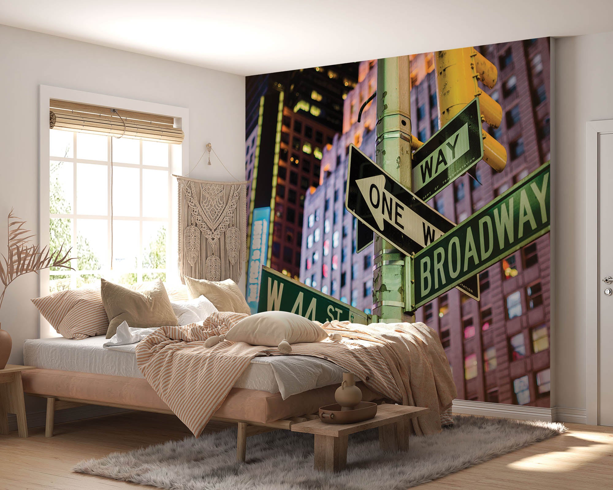 Straatnaamborden New York City - LW00339 Fotobehang