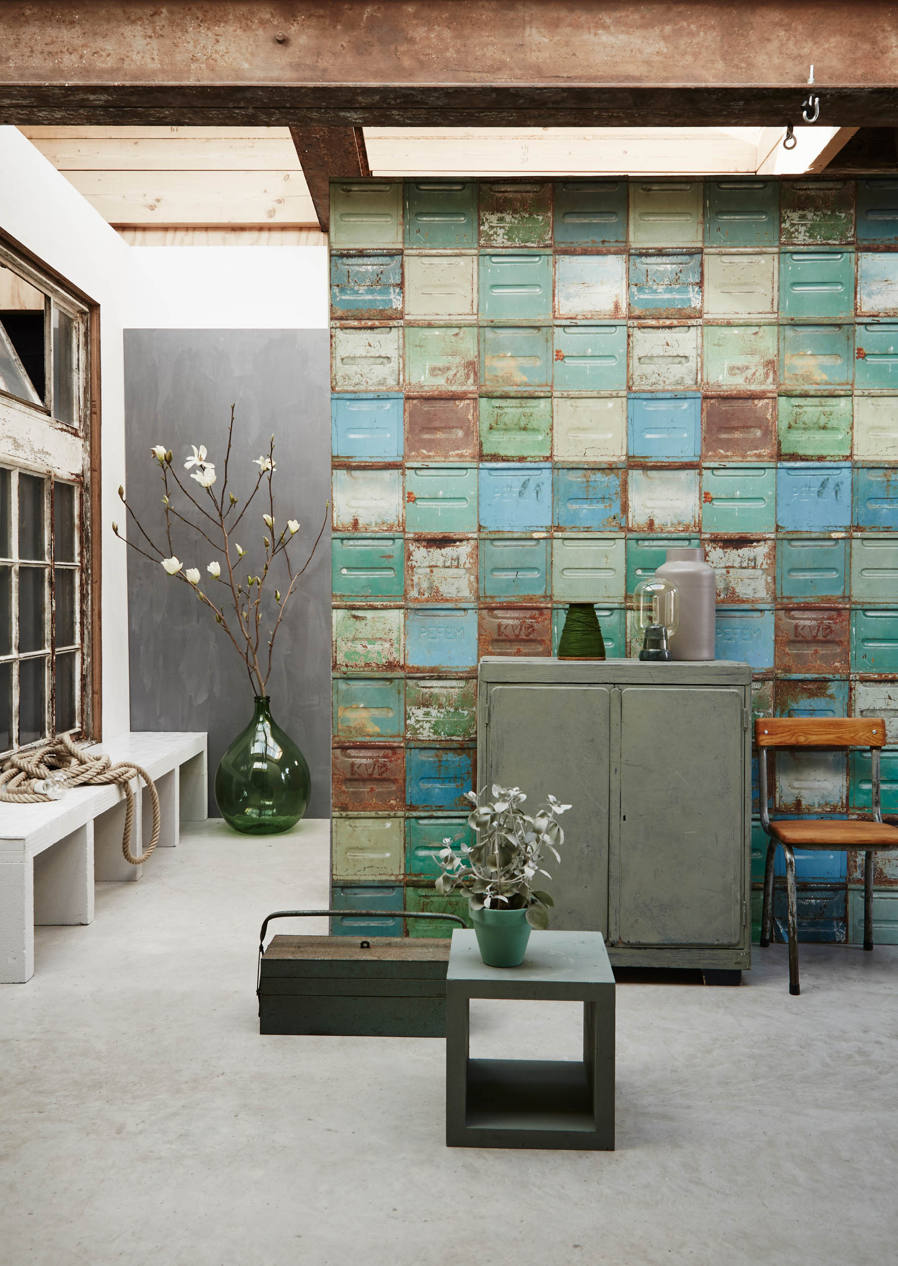 Studio Ditte Container Gemengd Behang
