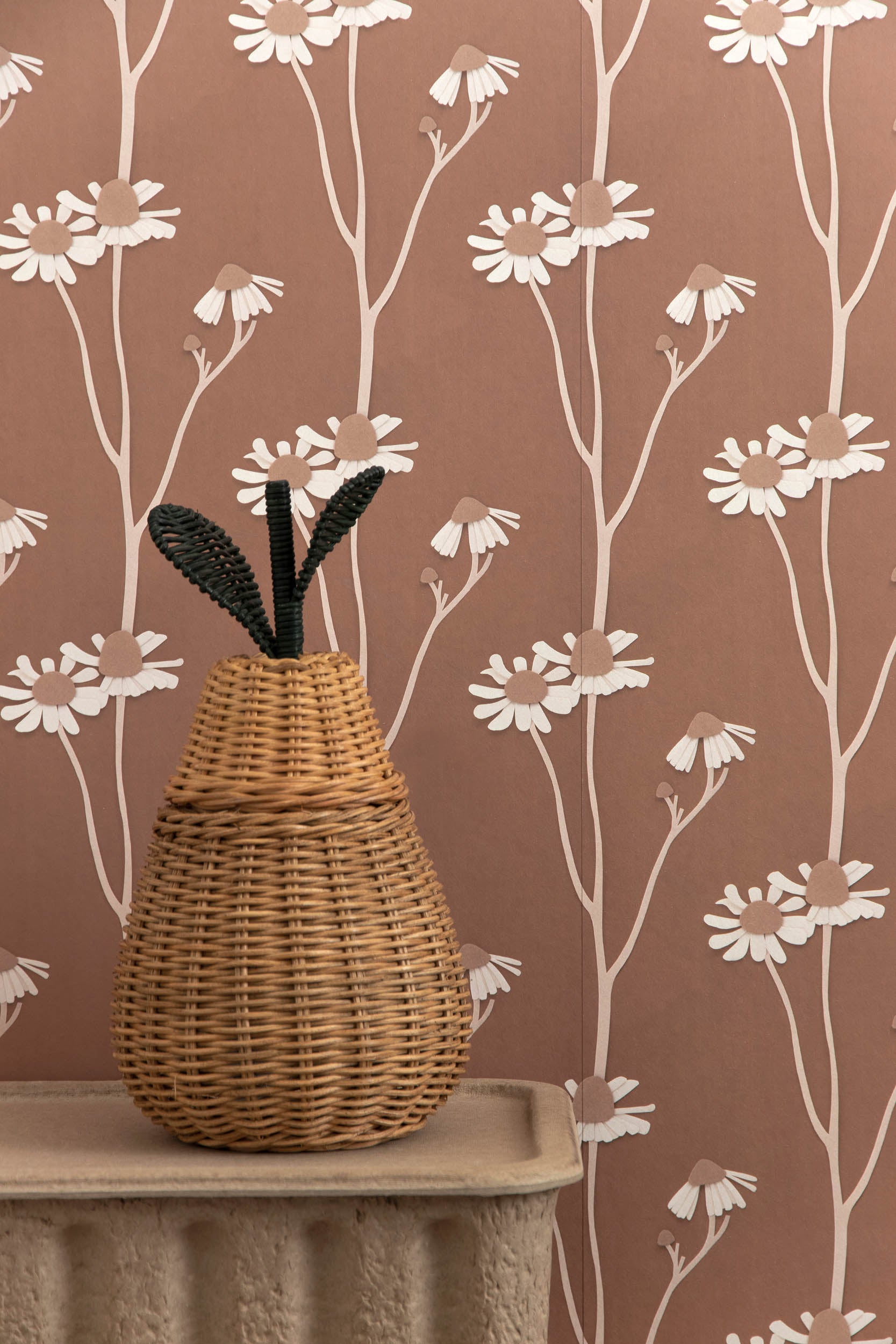 Studio Ditte Kamille Bruin Behang
