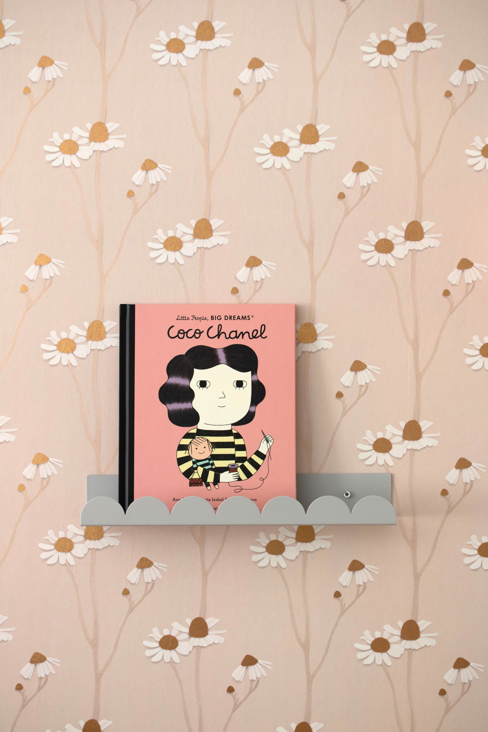 Studio Ditte Kamille Poederroze &Goud Behang