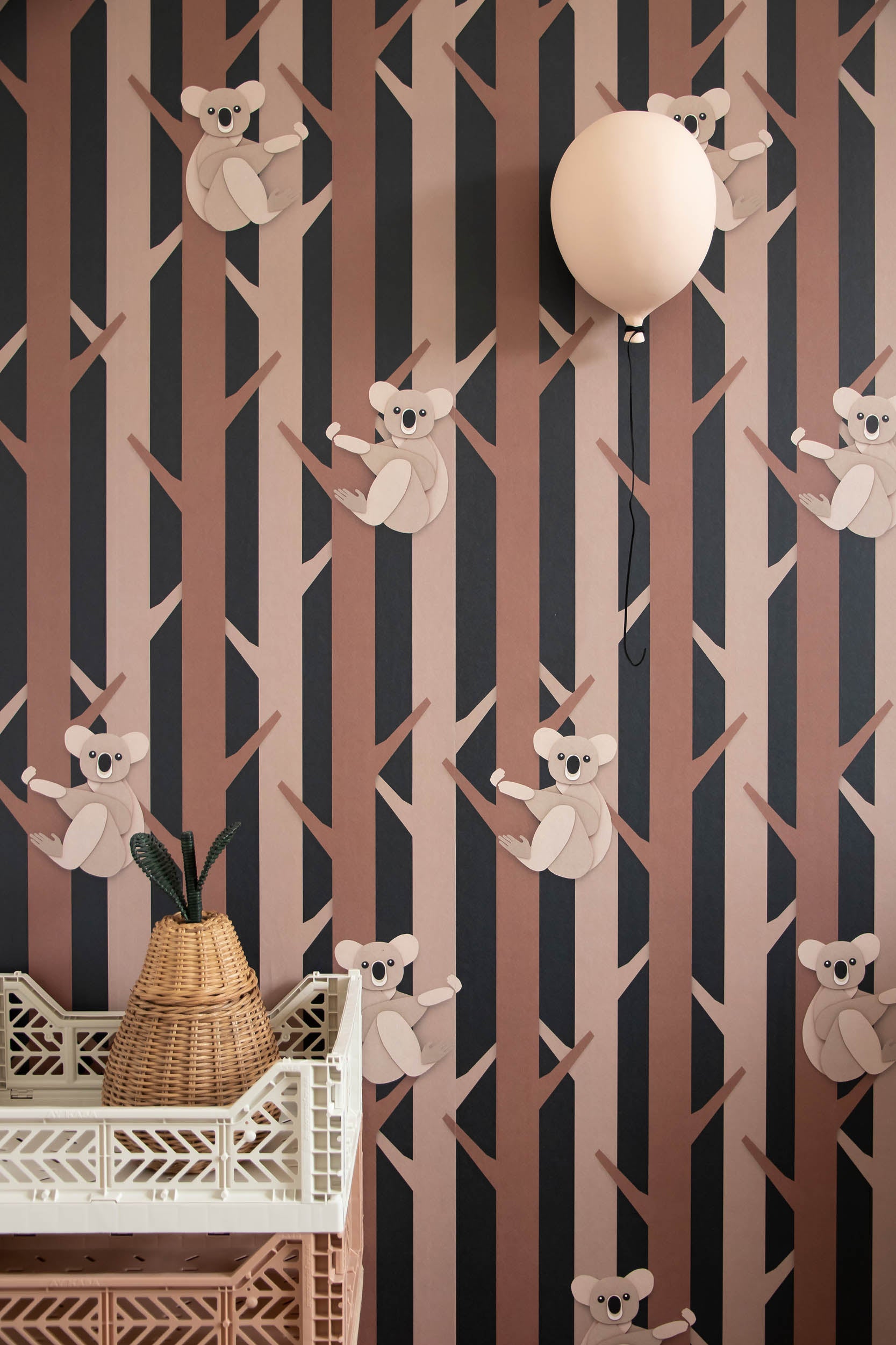 Studio Ditte Koala Choco Behang