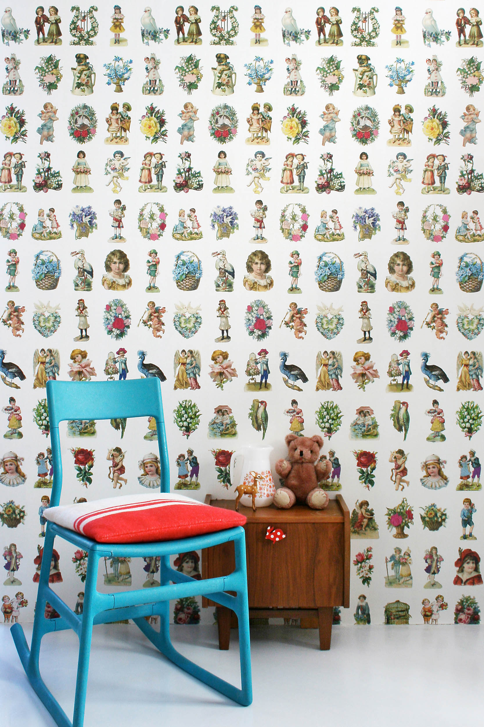 Studio Ditte Poezieplaatjes Vintage Behang