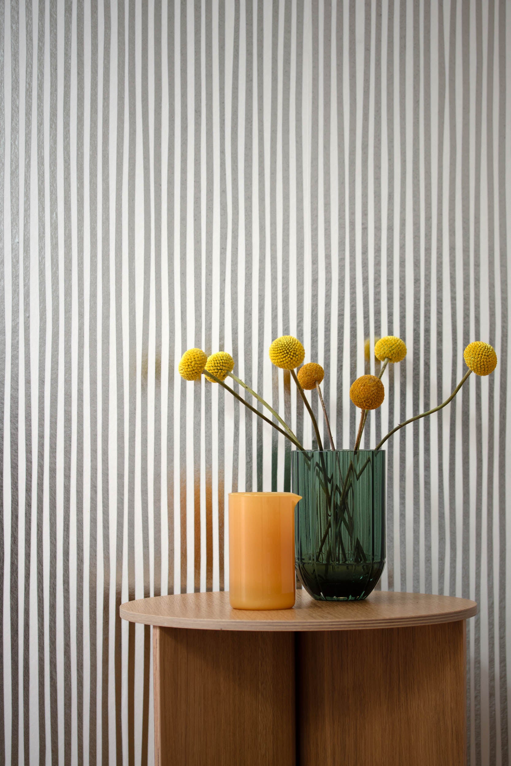 Studio Ditte Strepen Zilver Behang