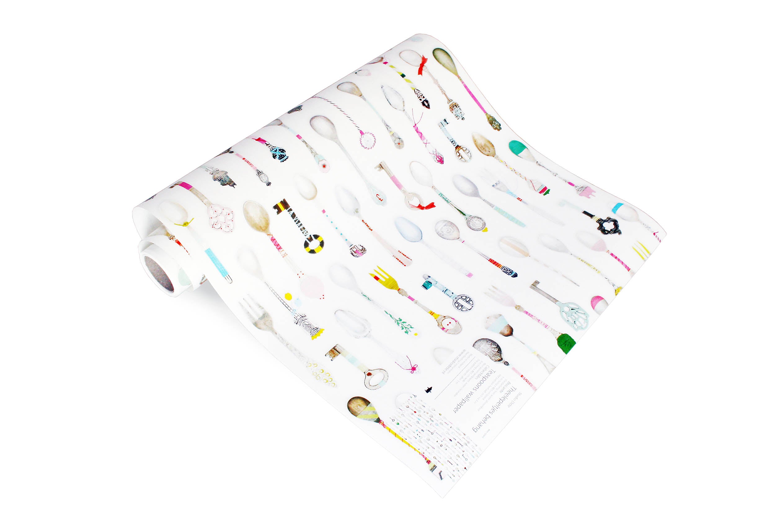 Studio Ditte Theelepeltjes Brocante Behang