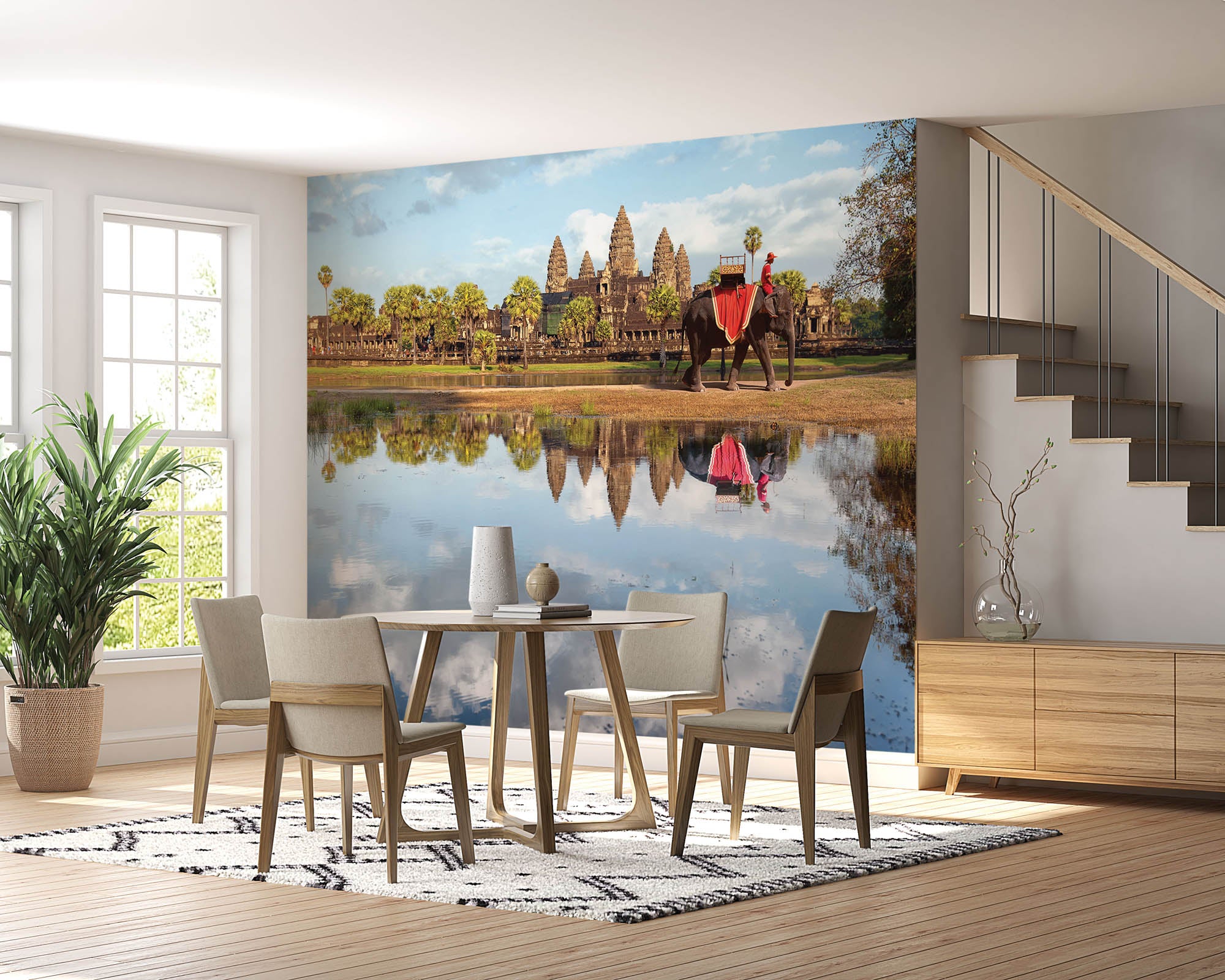 Tempel Cambodja - LW00053 Fotobehang