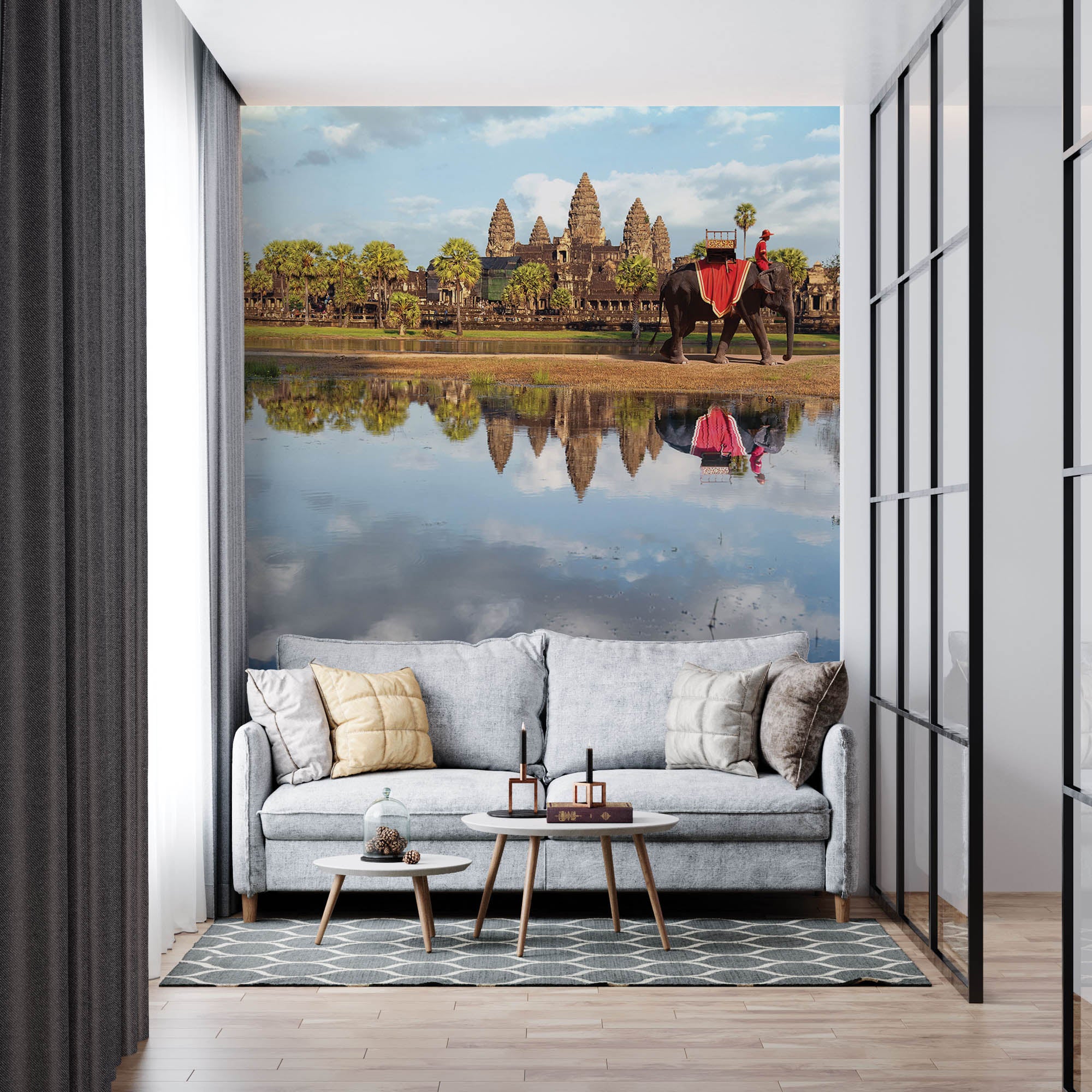 Tempel Cambodja - LW00053 Fotobehang