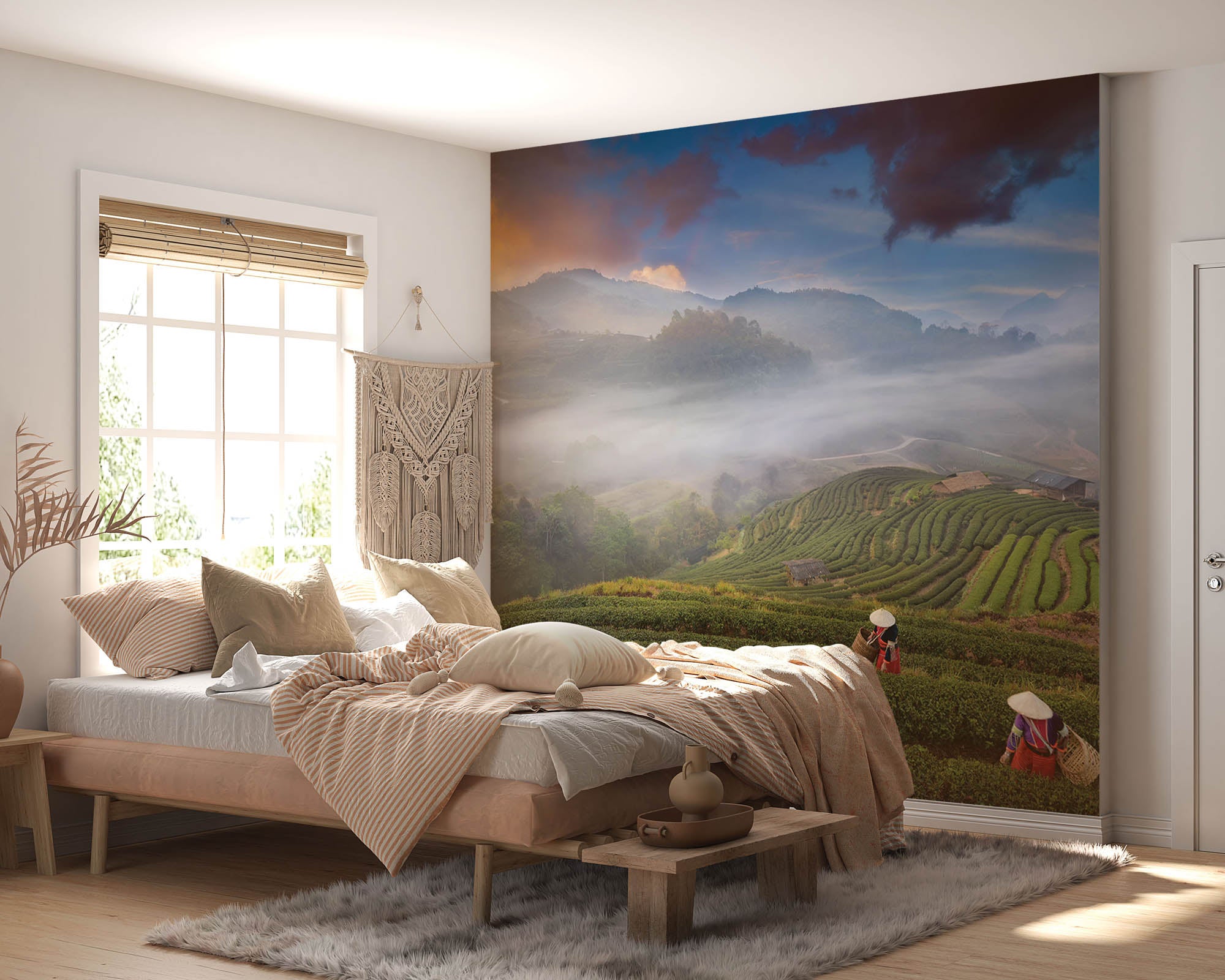 Theeplantage - LW00096 Fotobehang