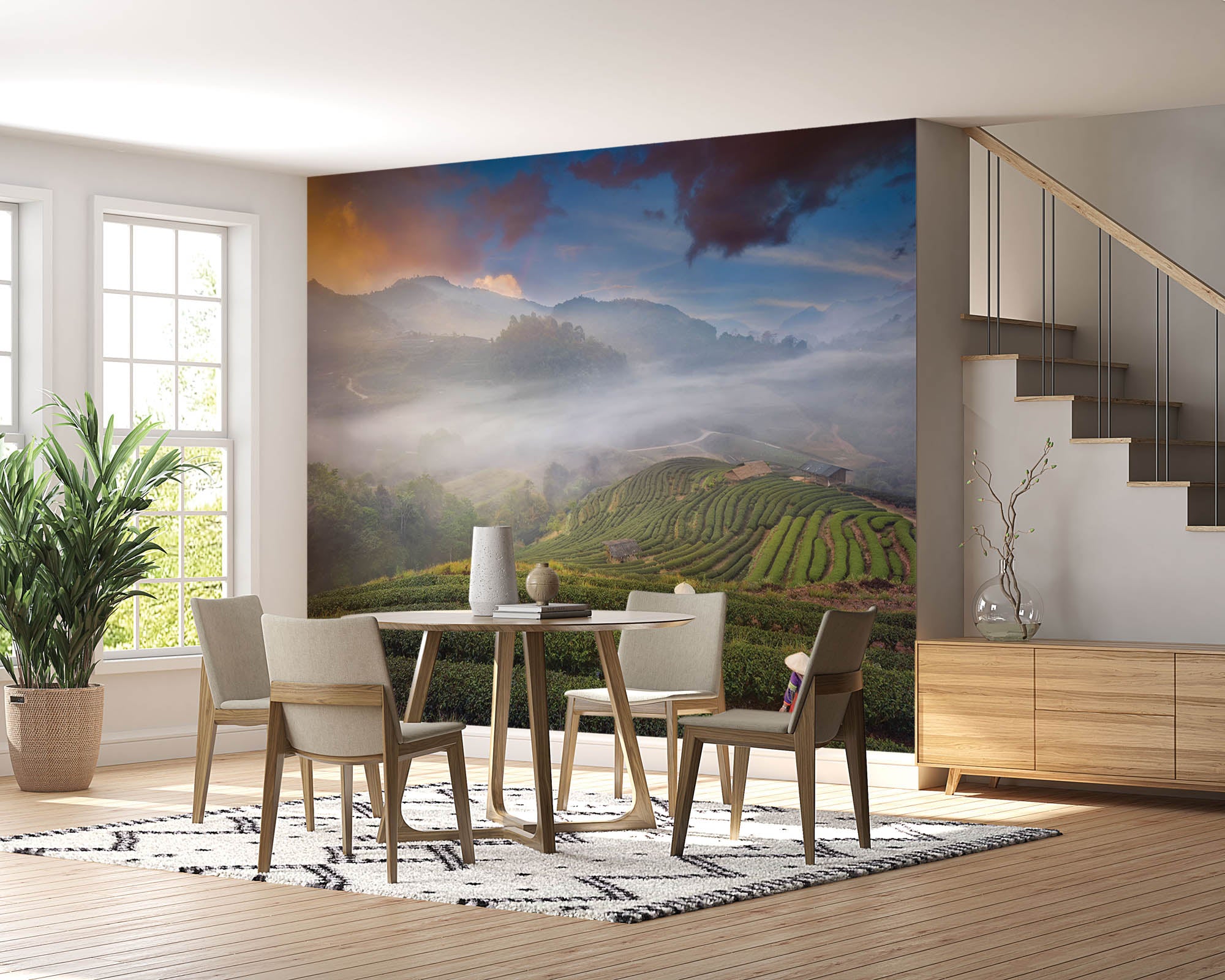 Theeplantage - LW00096 Fotobehang