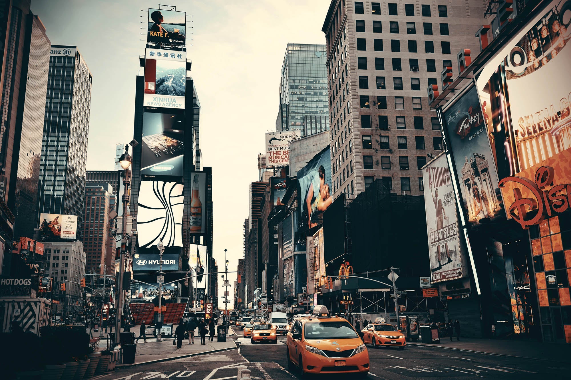 Time Square - LW00324 Fotobehang