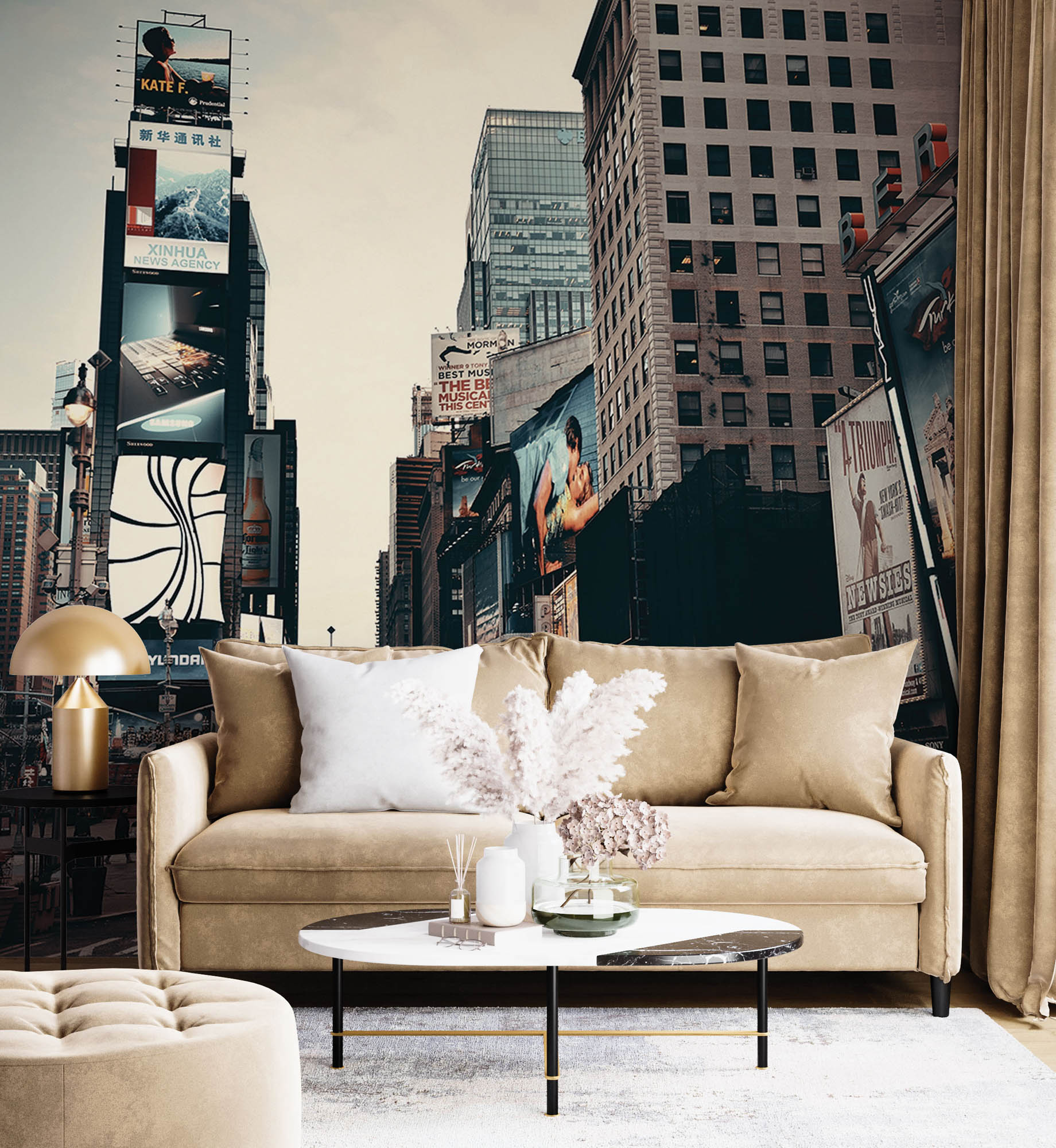 Time Square - LW00324 Fotobehang