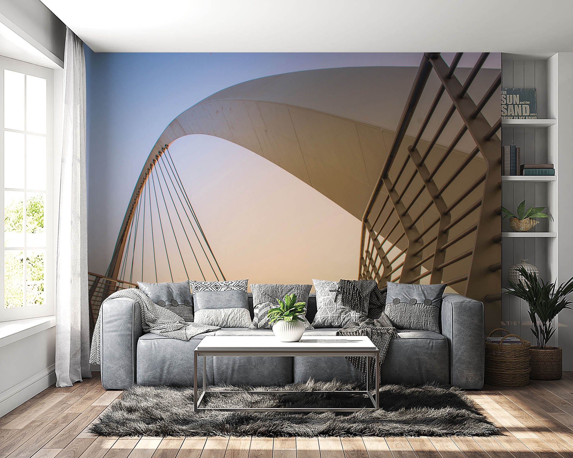 Tolerance bridge Dubai - LW00046 Fotobehang