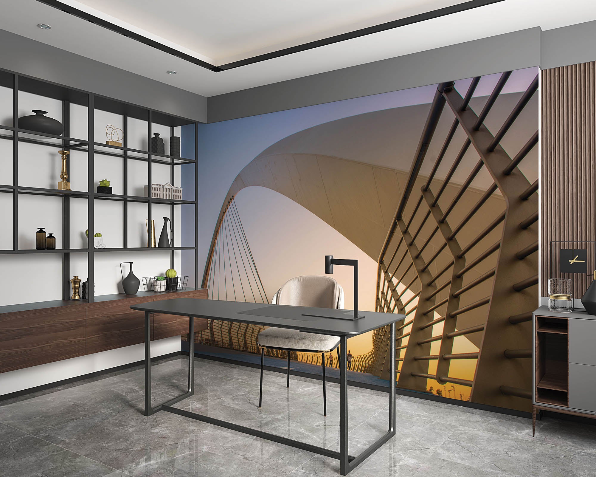 Tolerance bridge Dubai - LW00046 Fotobehang