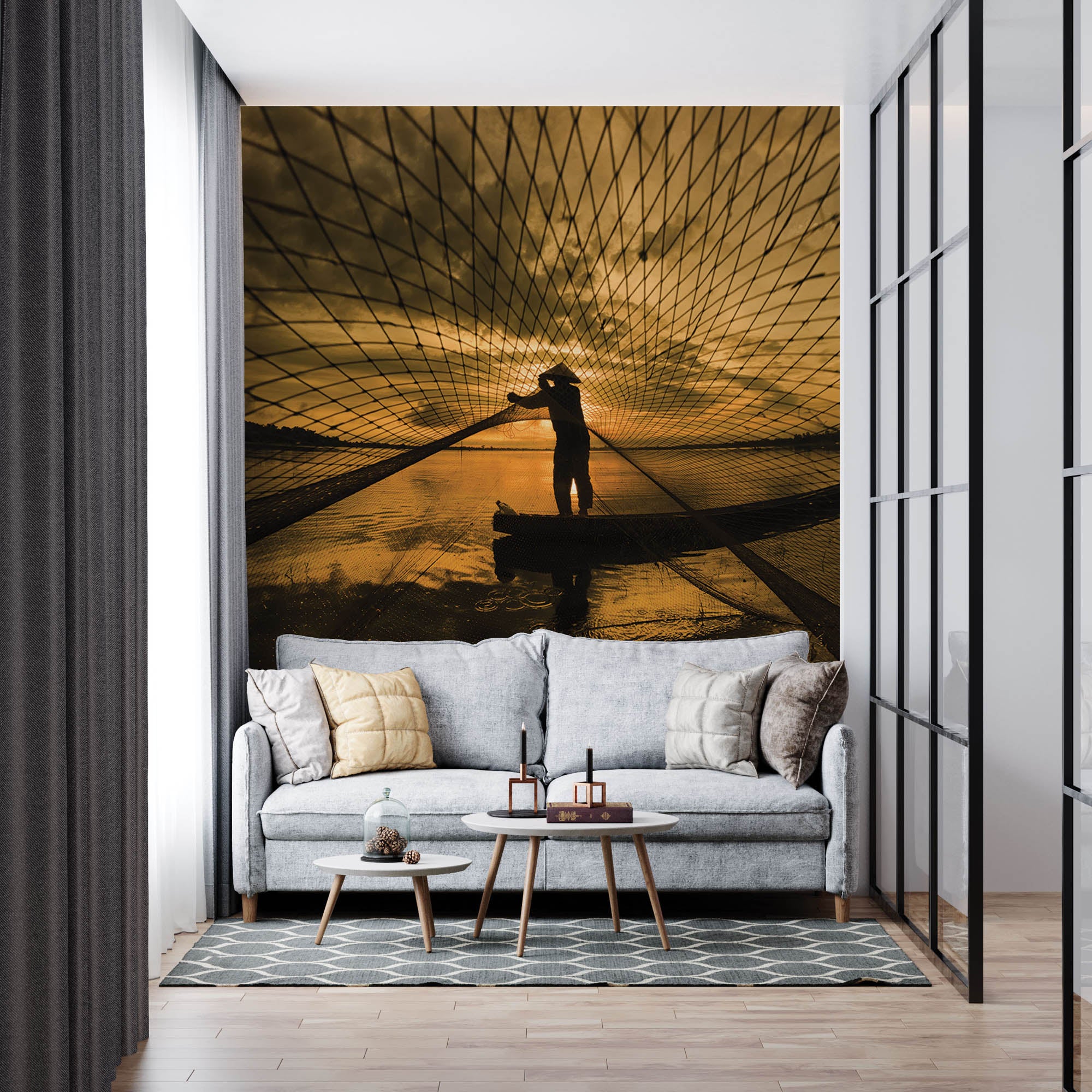 Visser Thailand- LW00072 Fotobehang