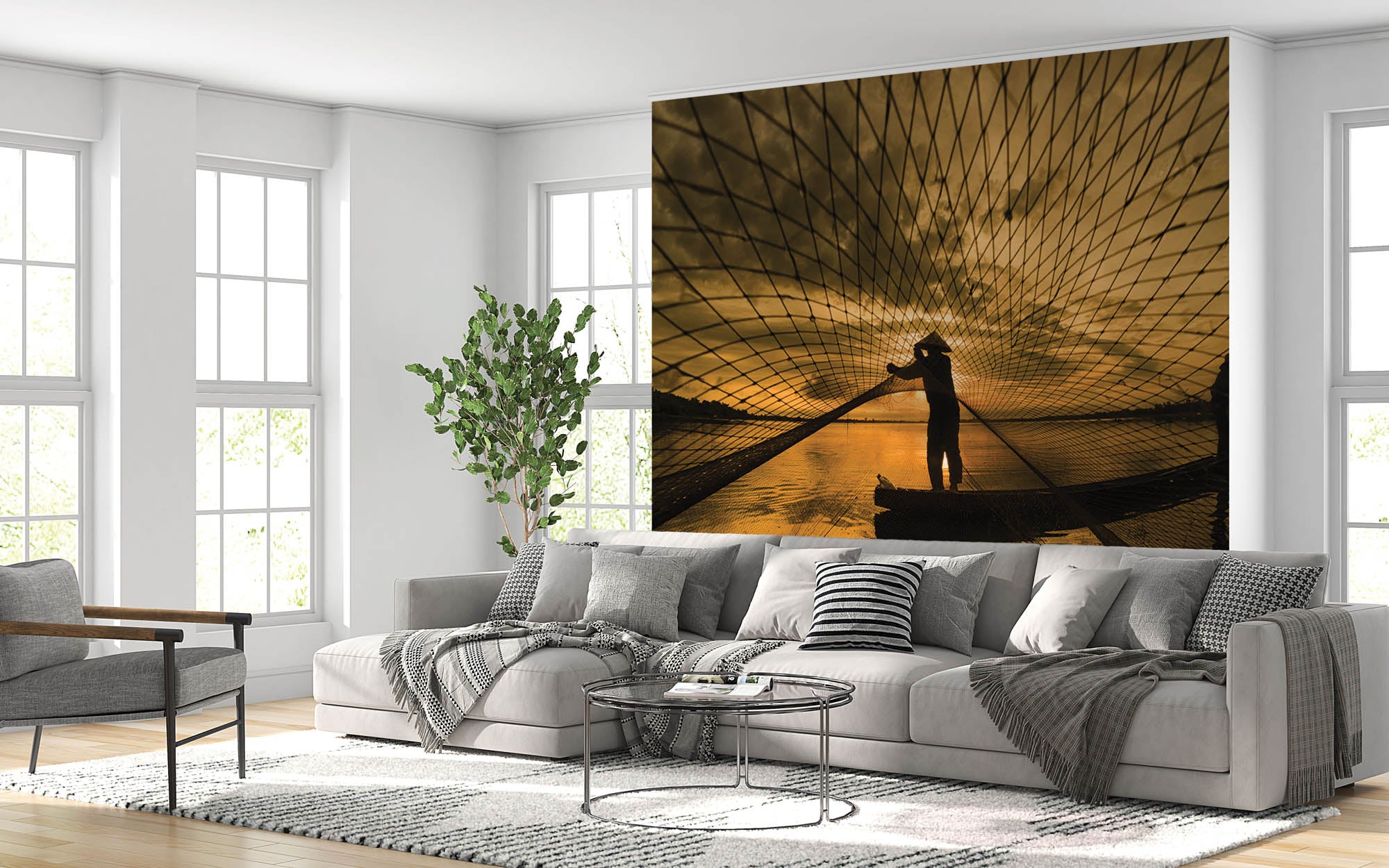 Visser Thailand- LW00072 Fotobehang