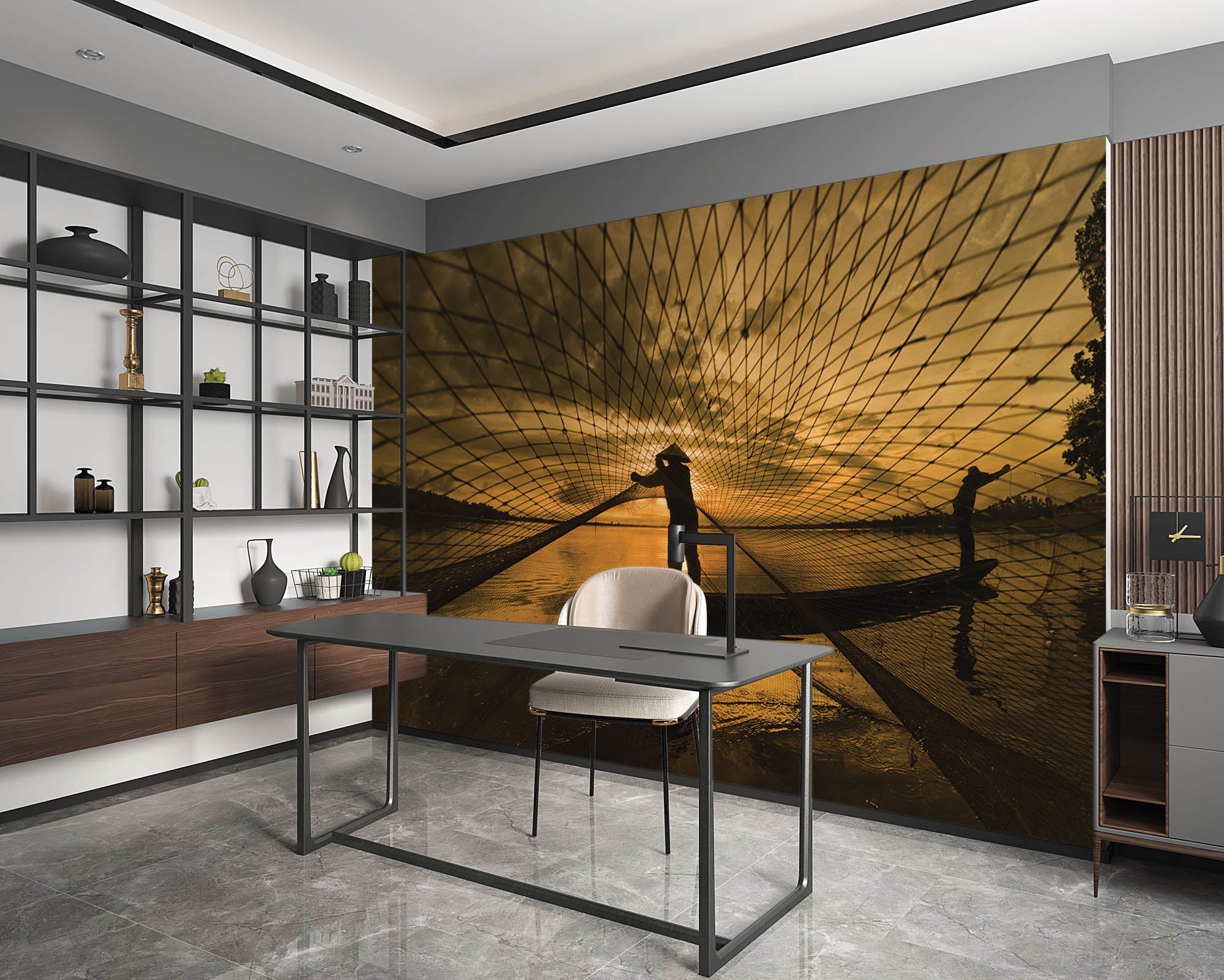 Visser Thailand- LW00072 Fotobehang