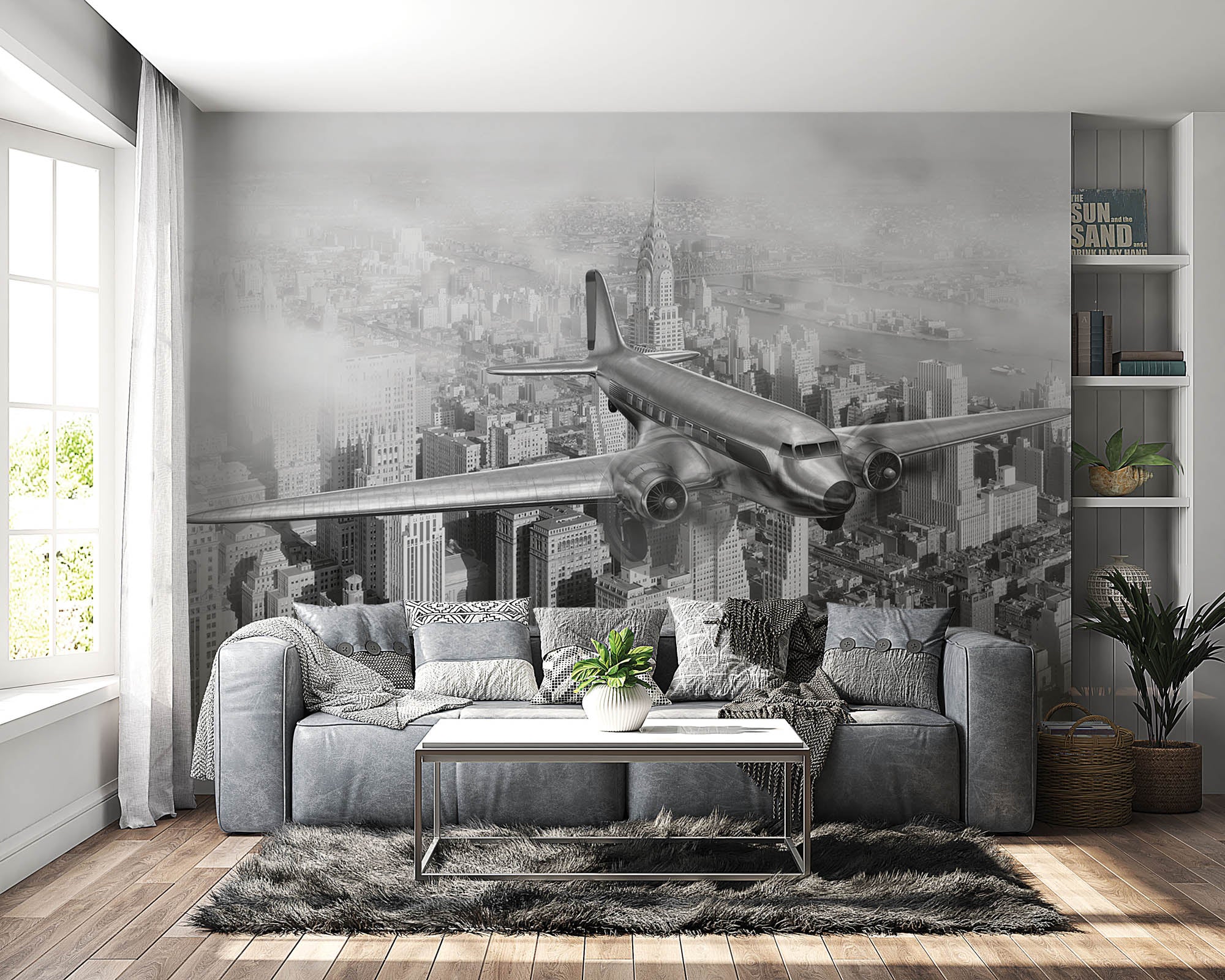 Vliegtuig - LW00396 Fotobehang