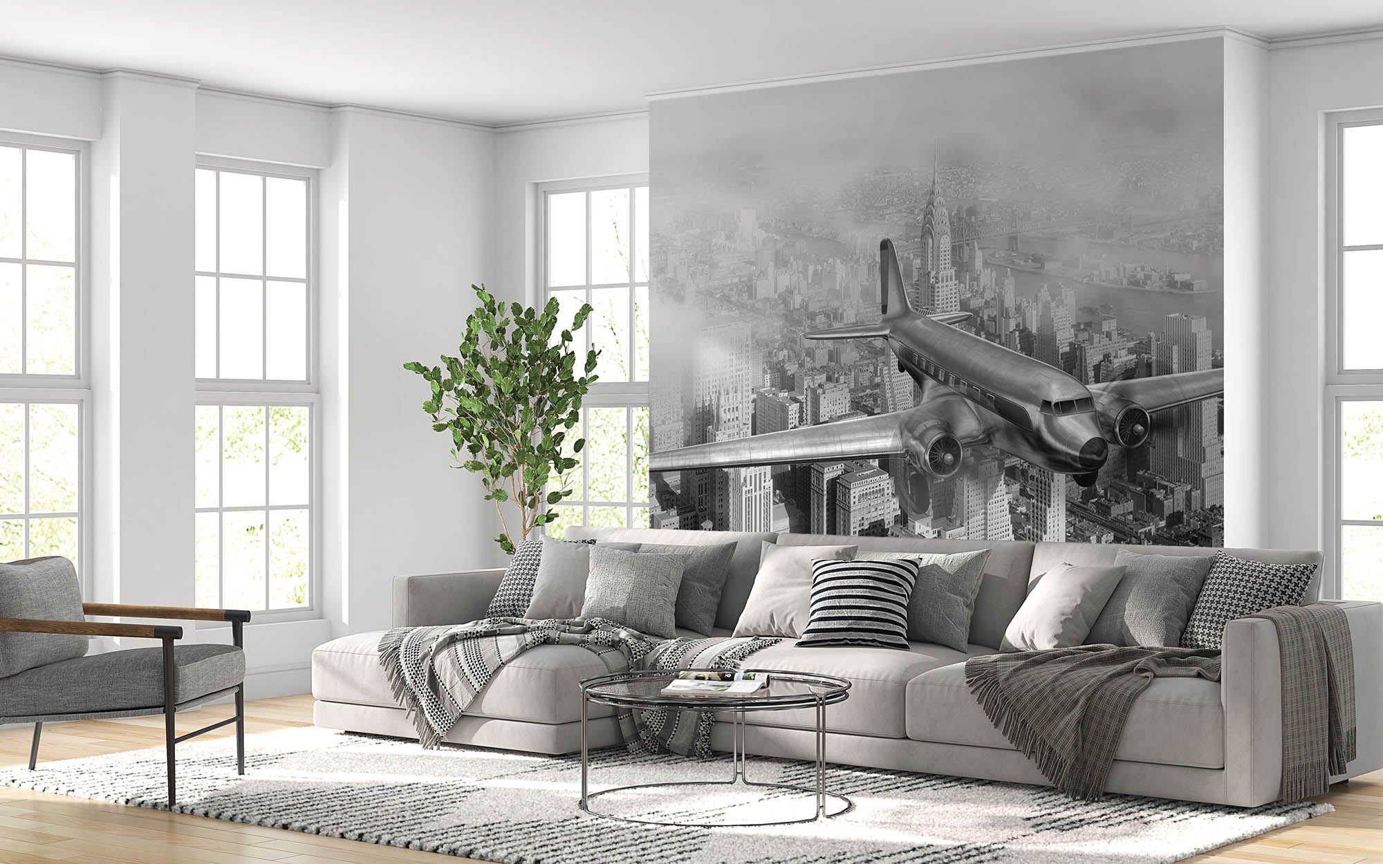 Vliegtuig - LW00396 Fotobehang