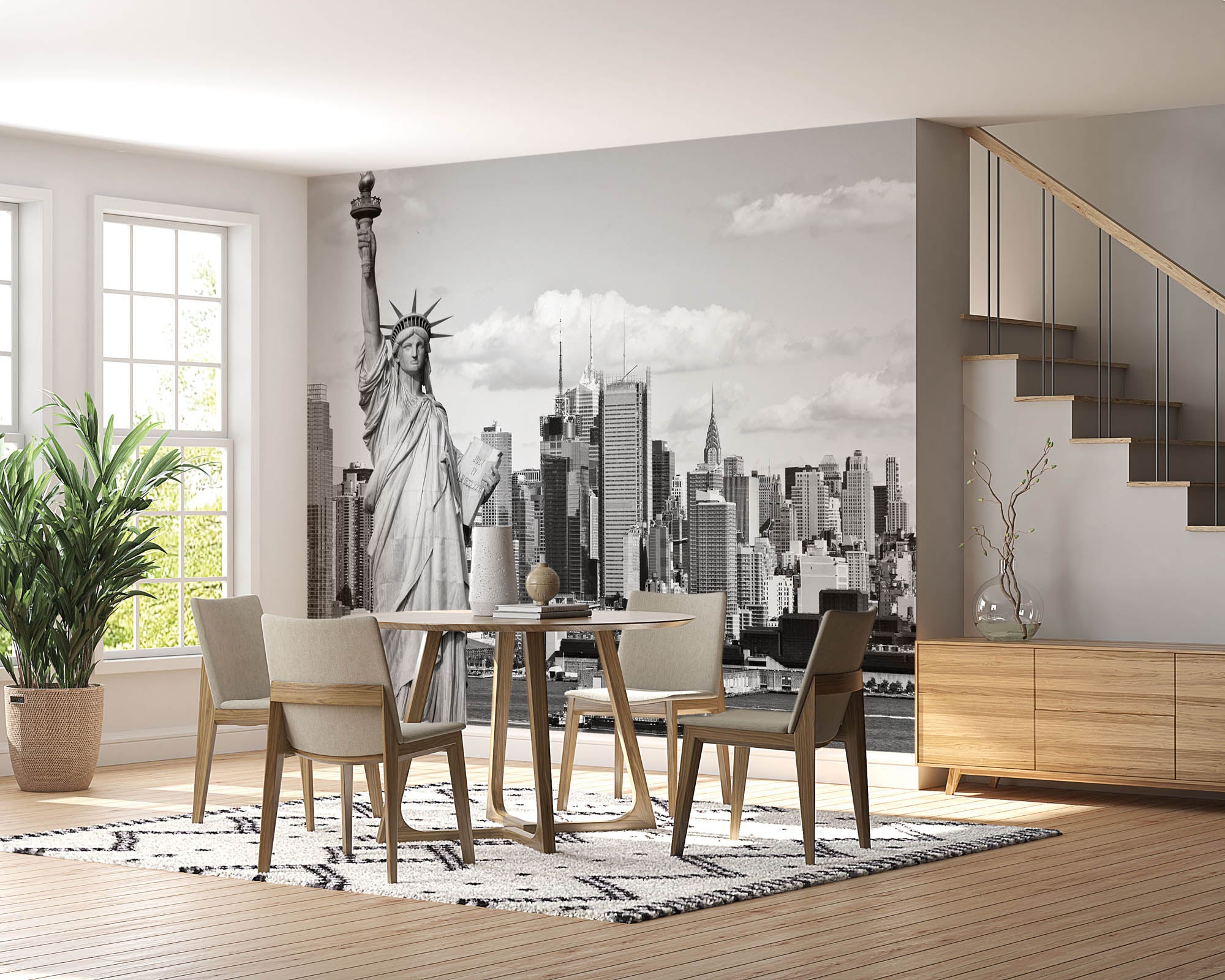 Vrijheidsbeeld Manhattan - LW00307 Fotobehang