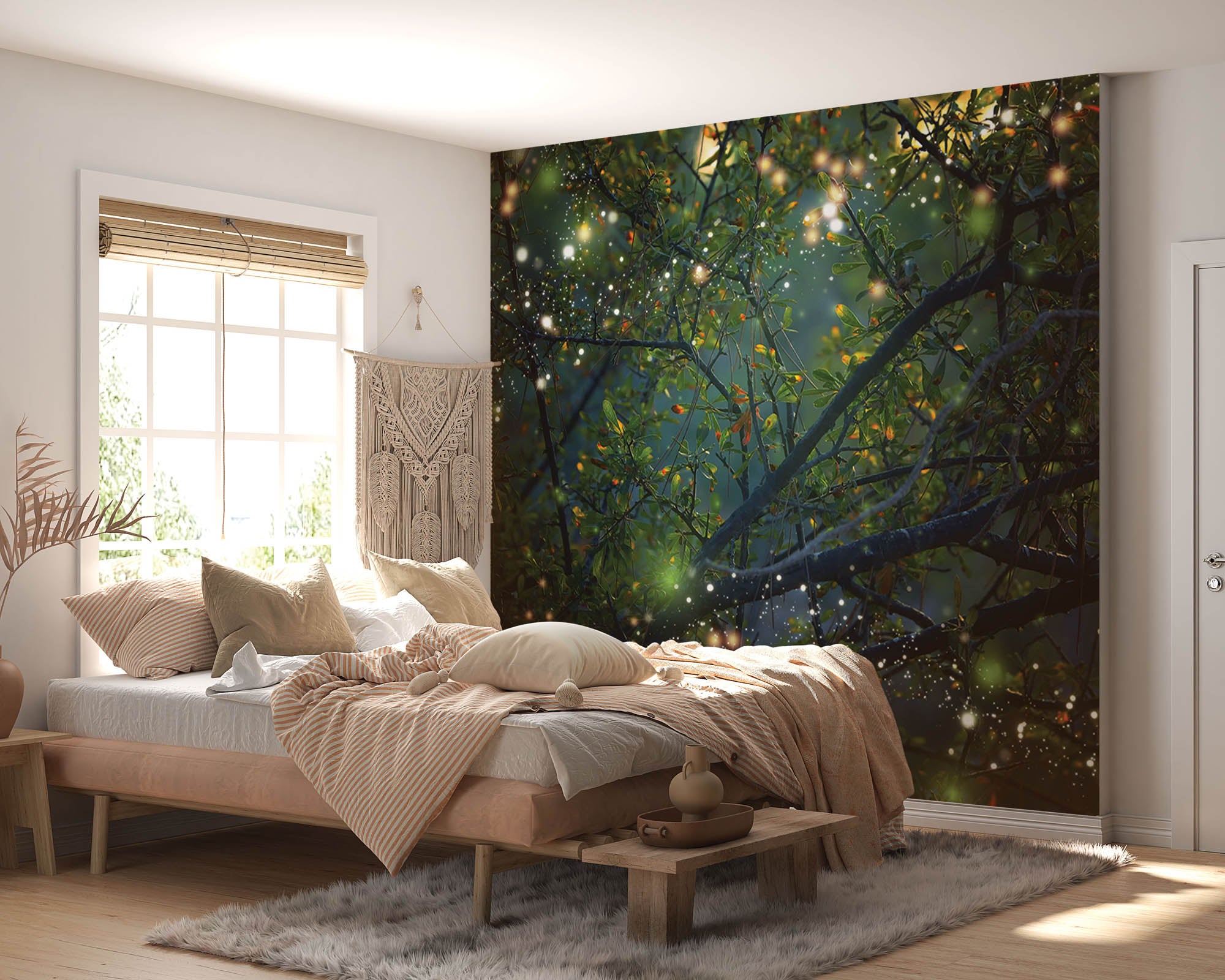 Vuurvliegjes - LW00293 Fotobehang