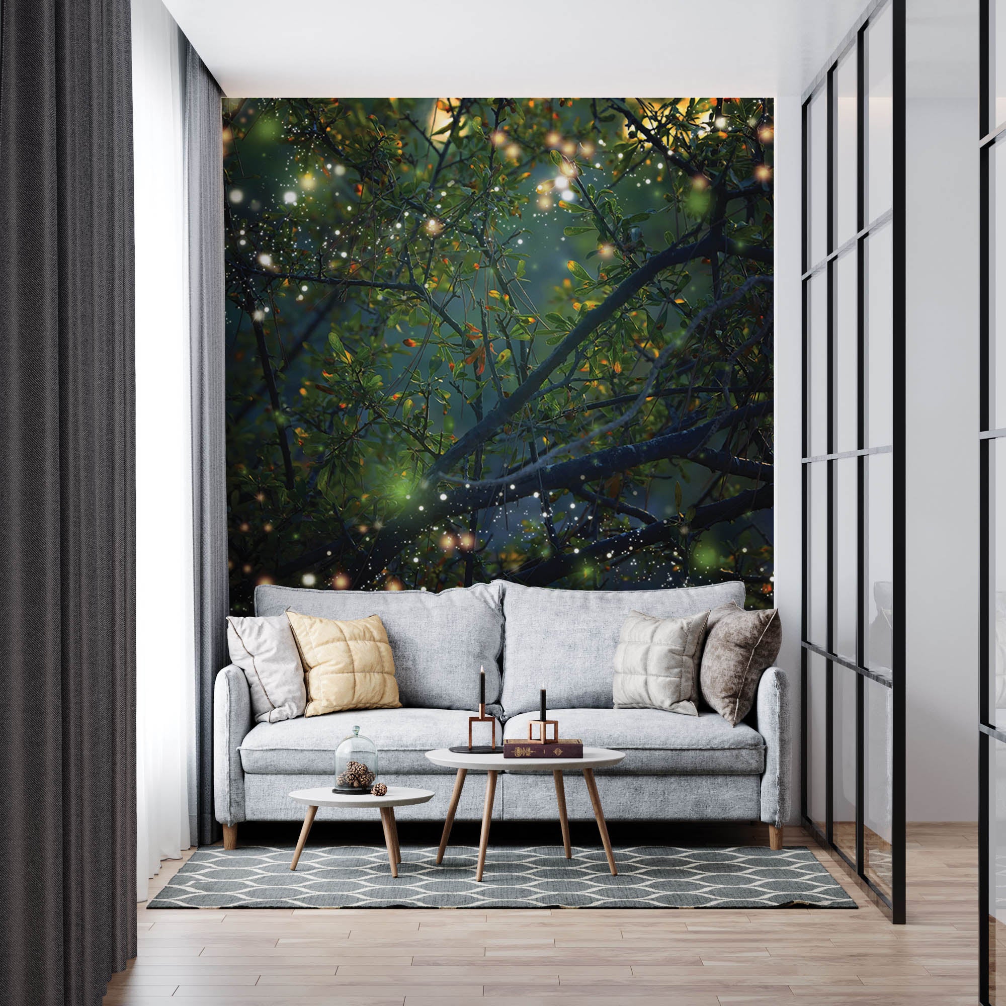 Vuurvliegjes - LW00293 Fotobehang