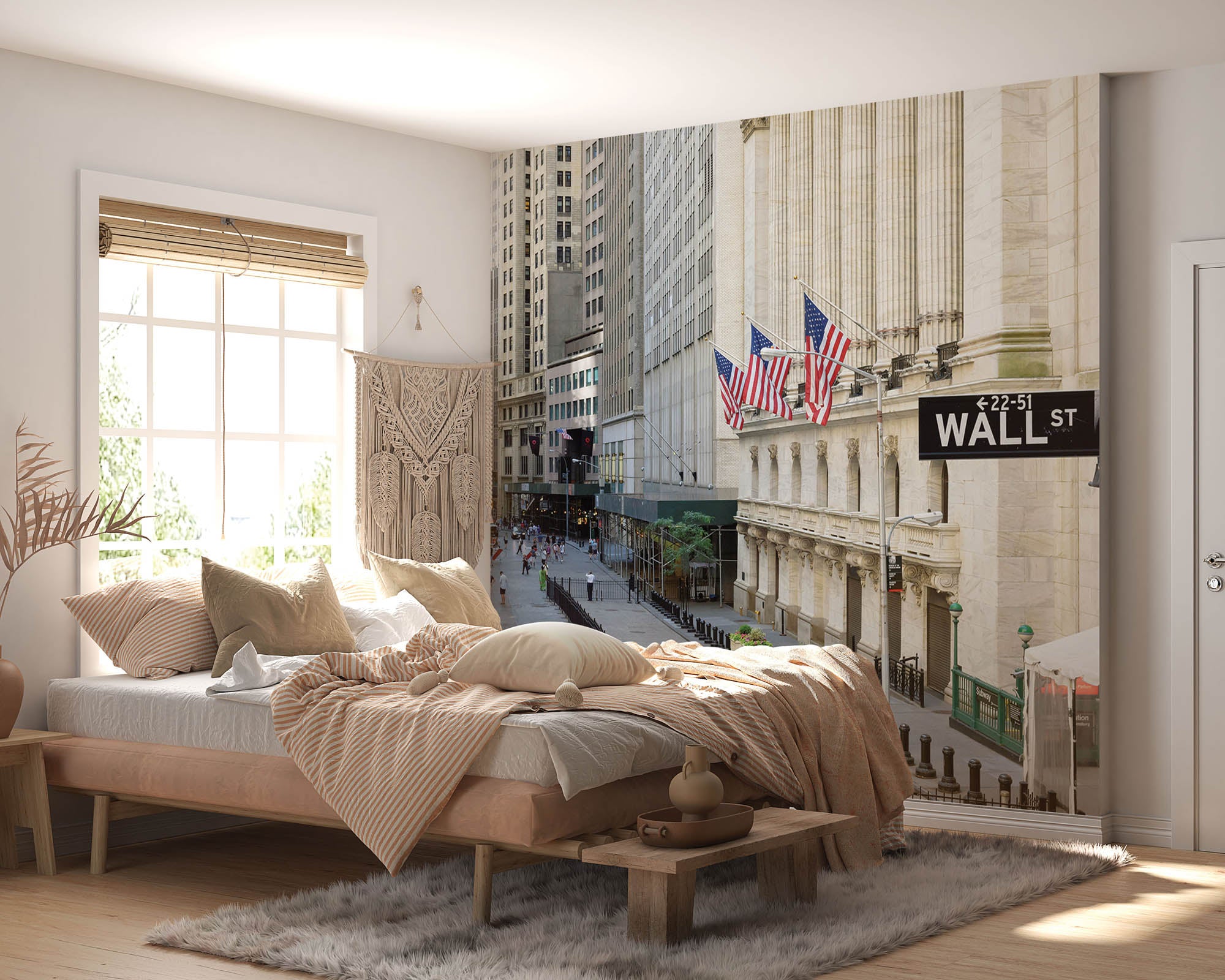 Wall street - LW00333 Fotobehang