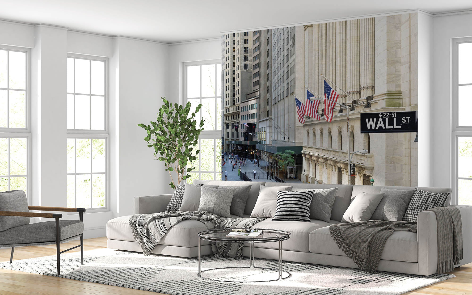 Wall street - LW00333 Fotobehang