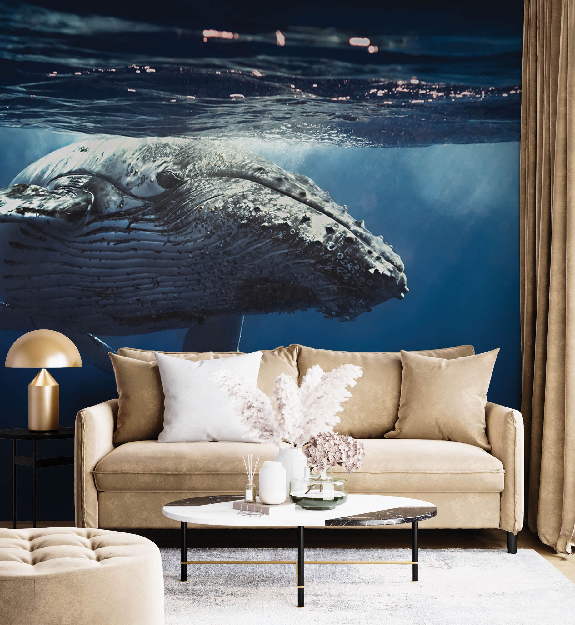 Walvis - LW00163 Fotobehang