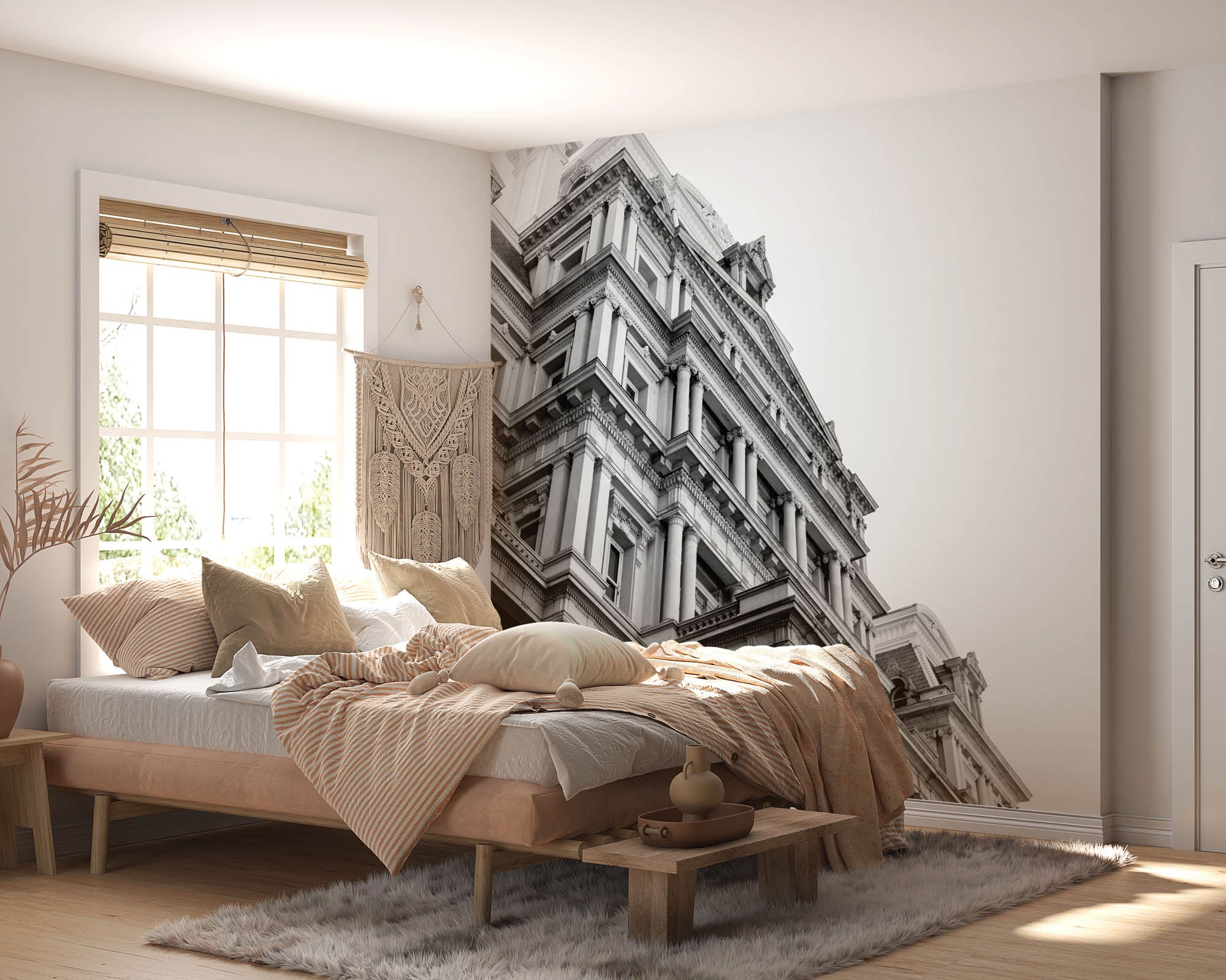 Zwart-wit architectuur - LW00035 Fotobehang