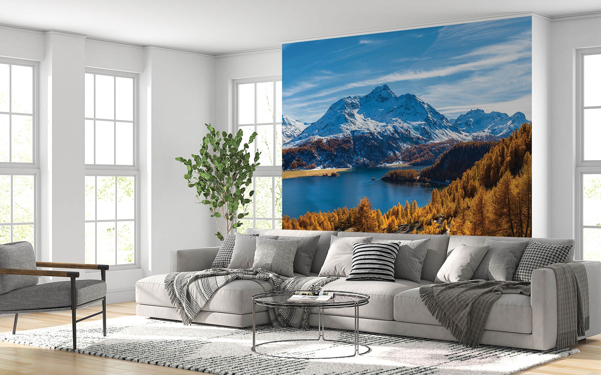 Zwitserse Alpen - LW00119 Fotobehang