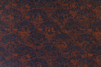 Arte Moooi Wallcoverings Tokyo Blue Indigo Macaque MO3000