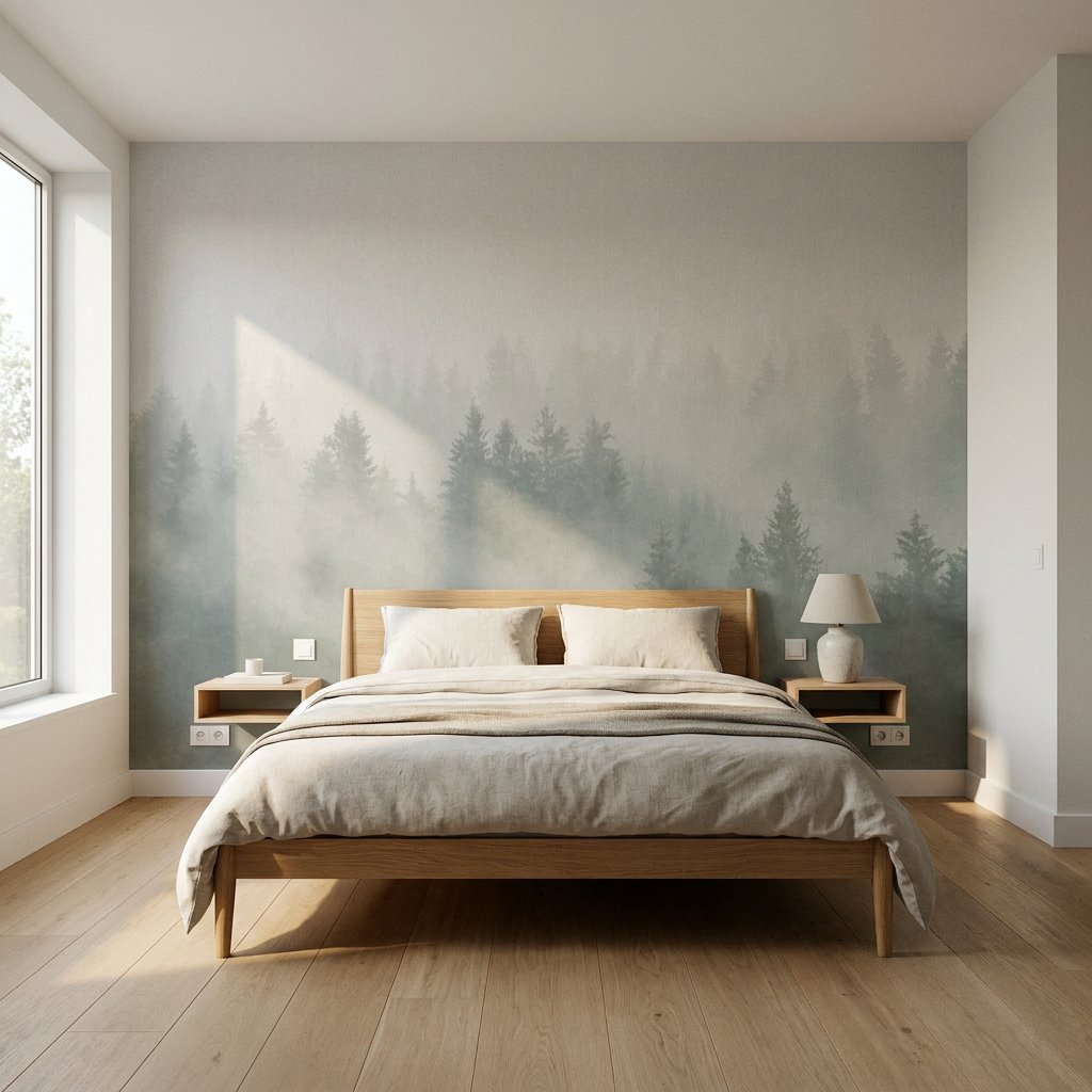Fotobehang slaapkamer gids