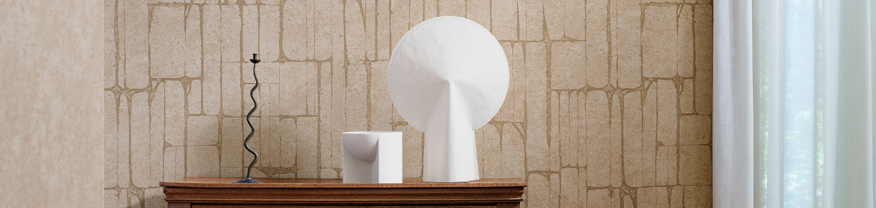 Arte Essentials Kaolin behang