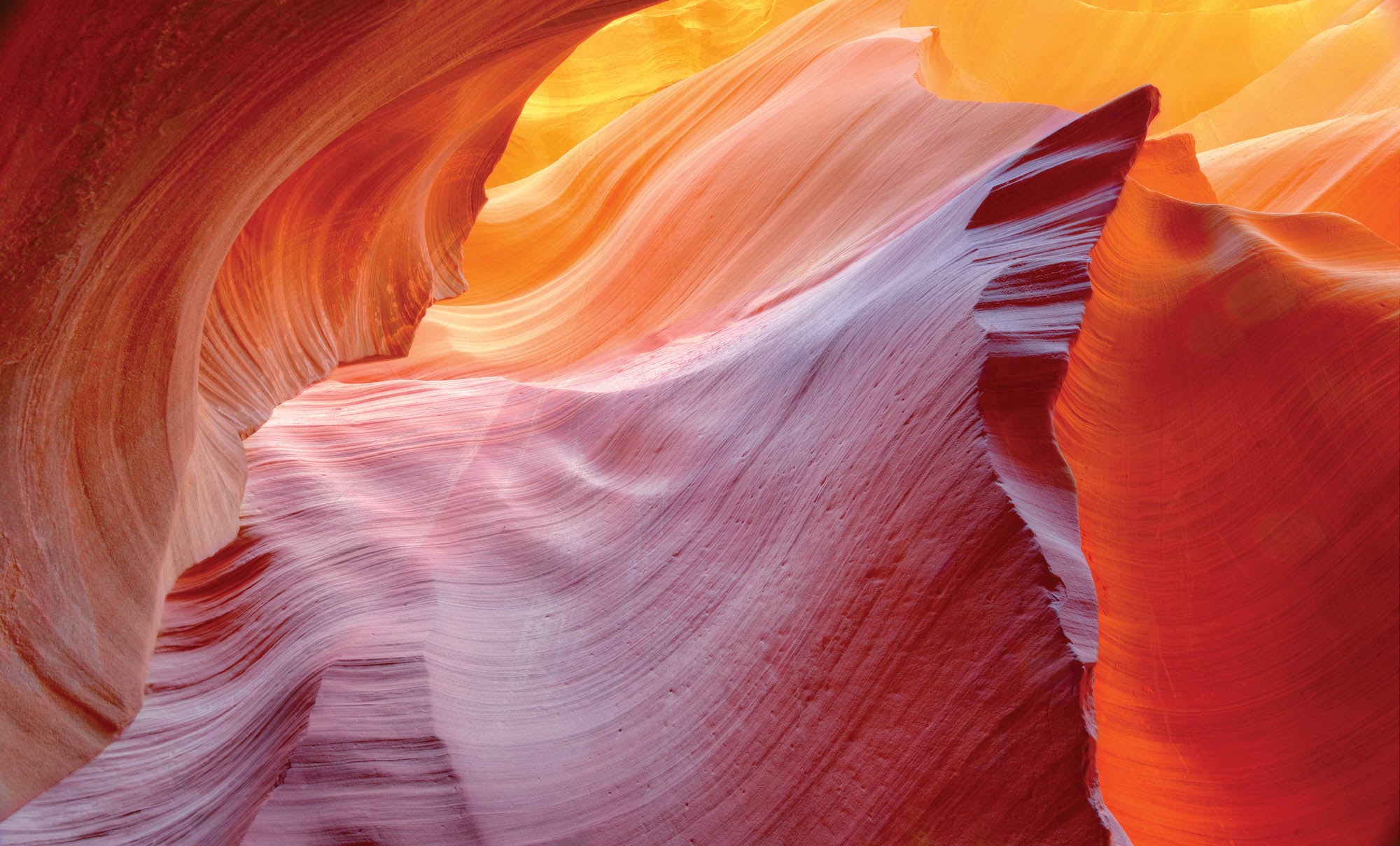 Zandsteen in Antelope Slot Canyon - LW00107