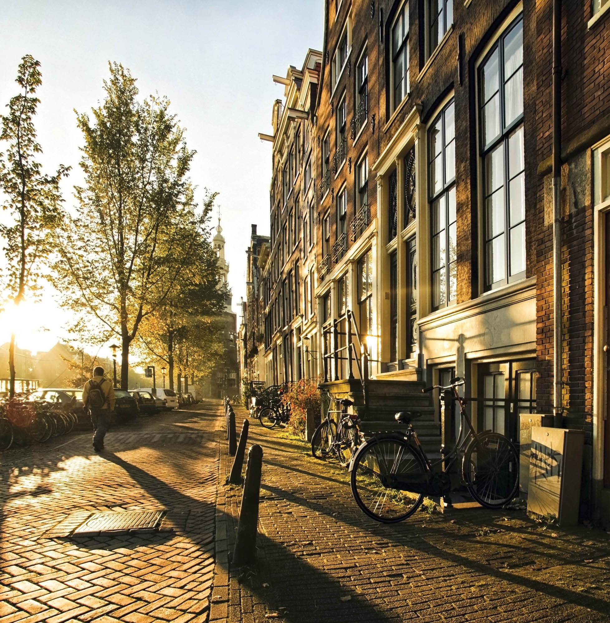 Straat in Amsterdam  - LW00353