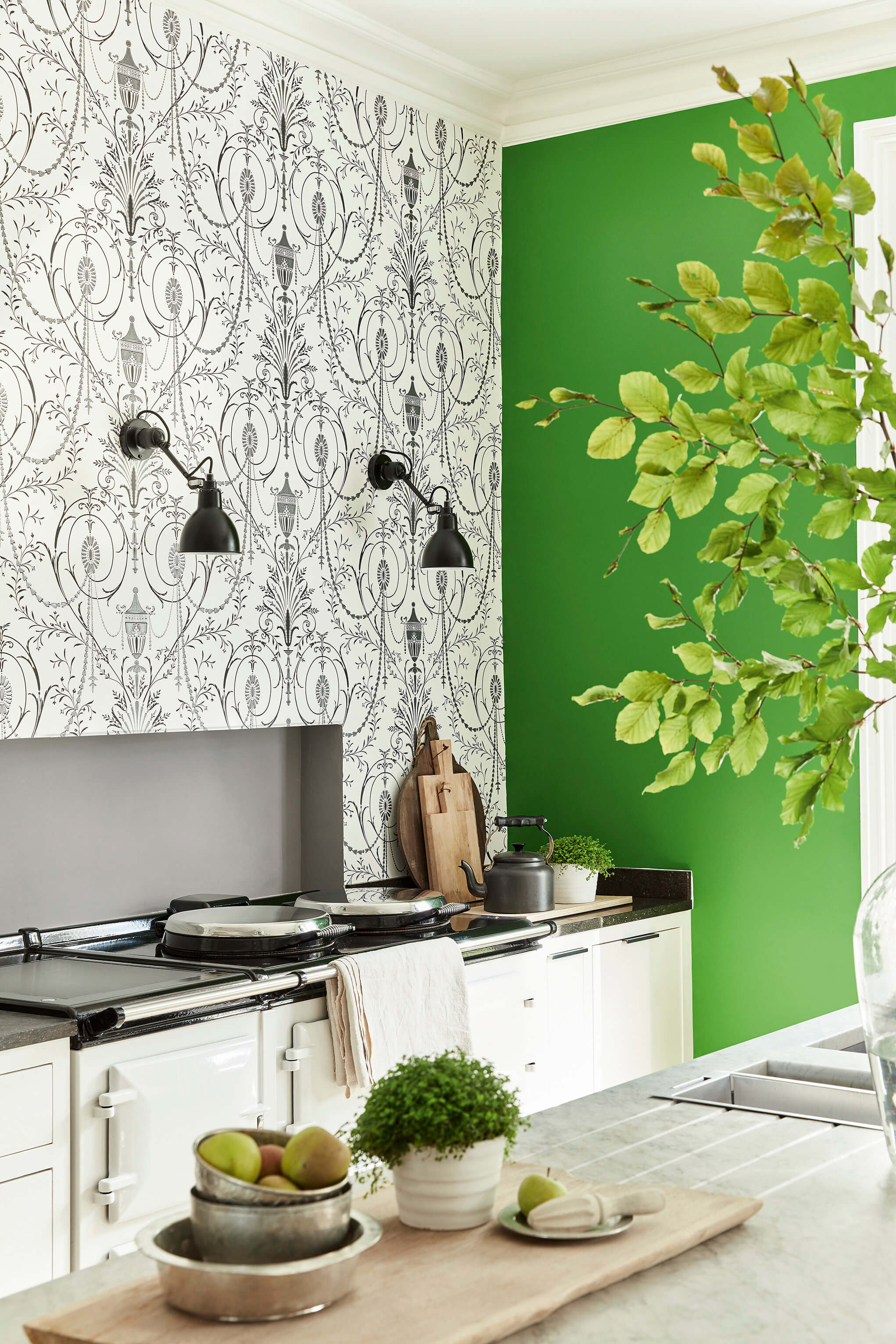 Little Green London Wallpapers V Marlborough Glace