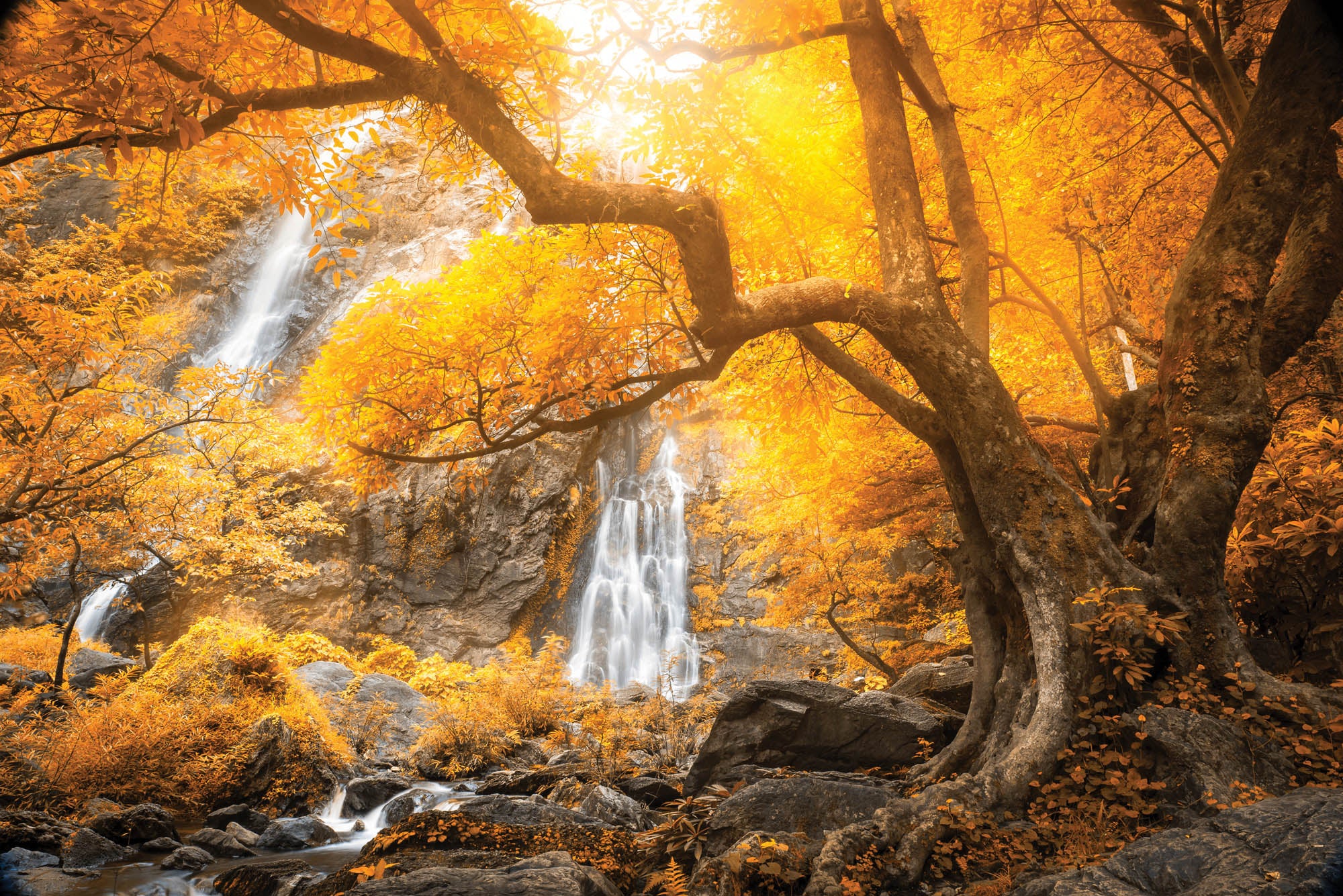 De Klong Lan waterval in de herfst - LW00258