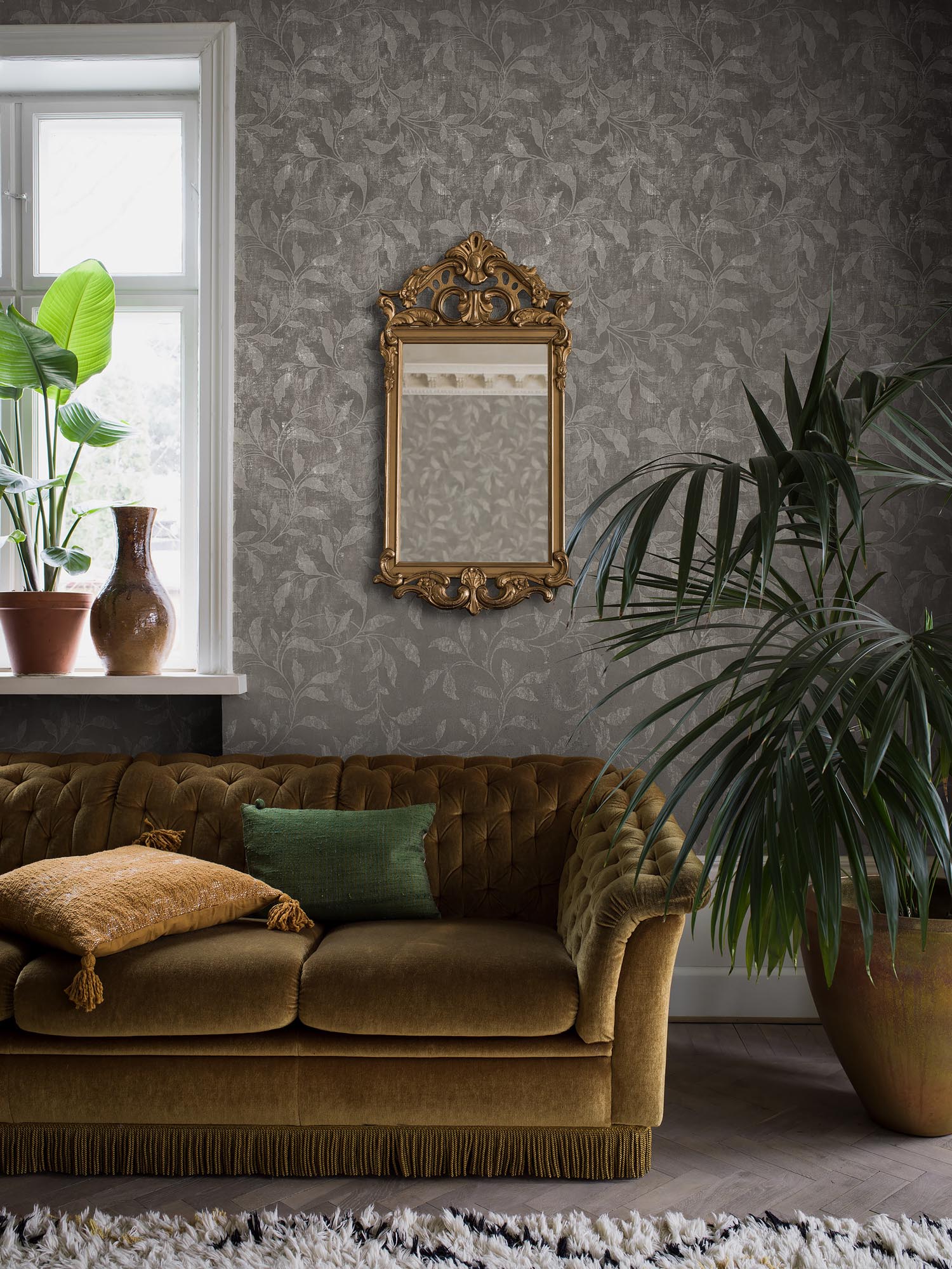 Boråstapeter Dreamy Escape Rosewood Night 4268