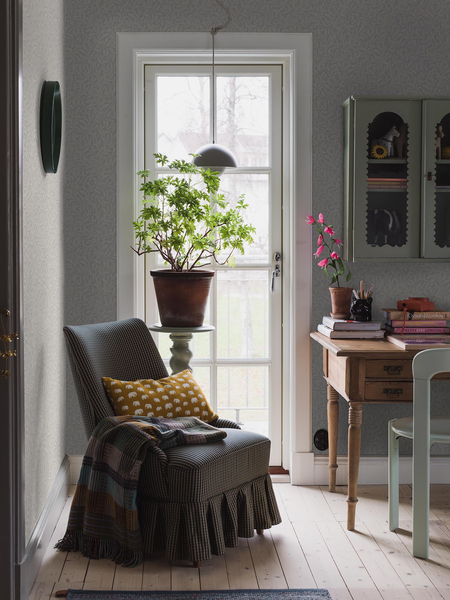 Boråstapeter New Heritage Vintergröna 4833