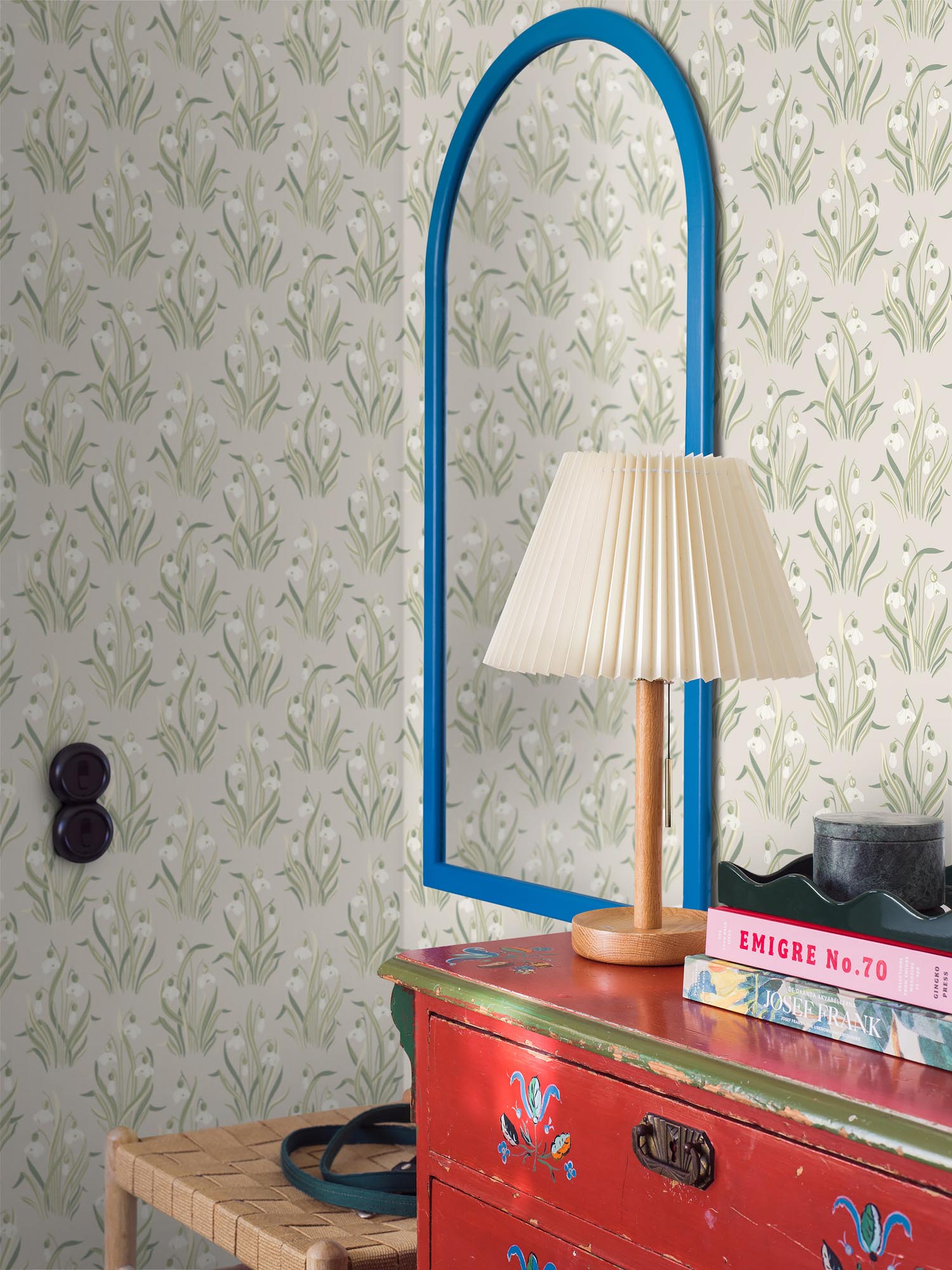 Boråstapeter New Heritage Snödroppe 4835