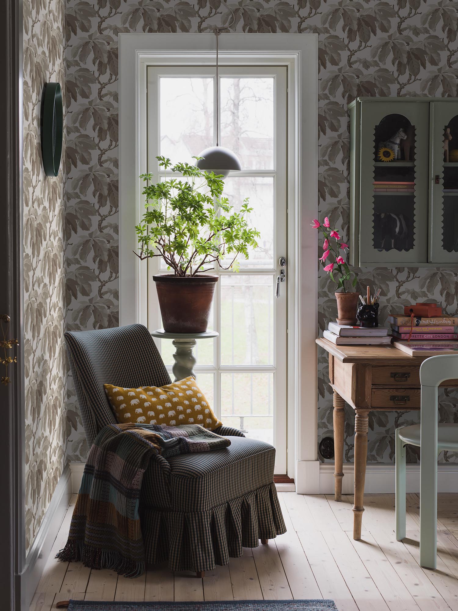 Boråstapeter New Heritage Kastanj 4840