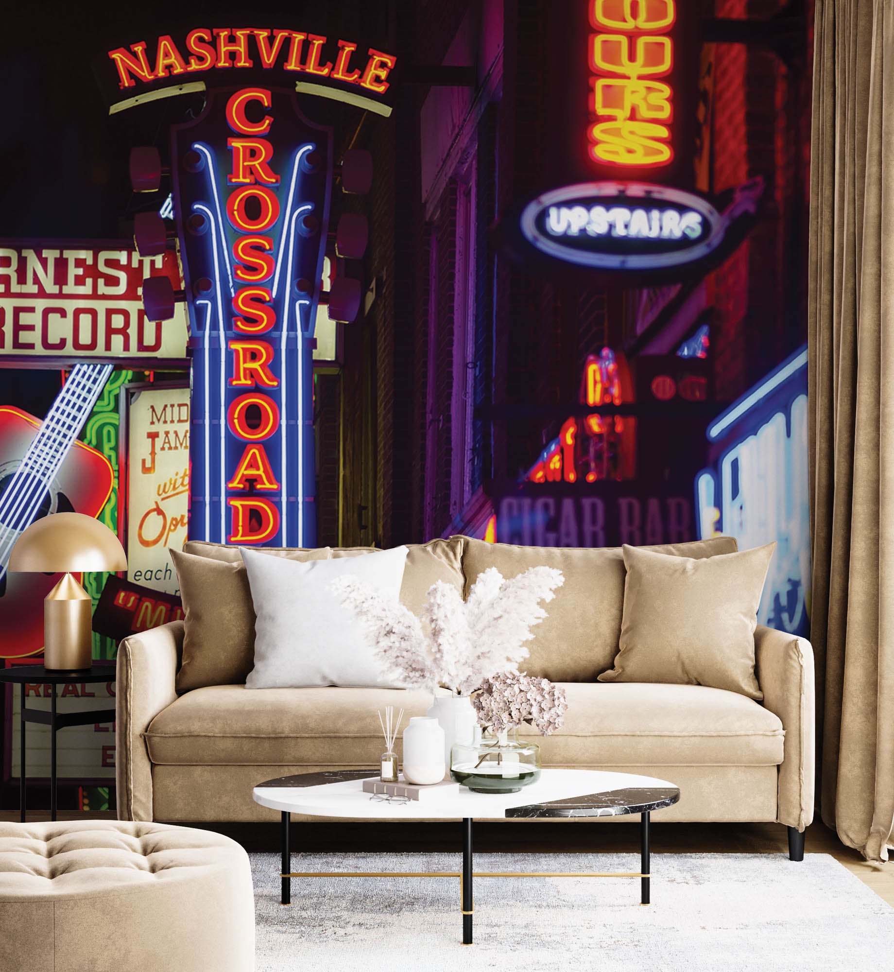 Neon reclame Nashville  - LW00329