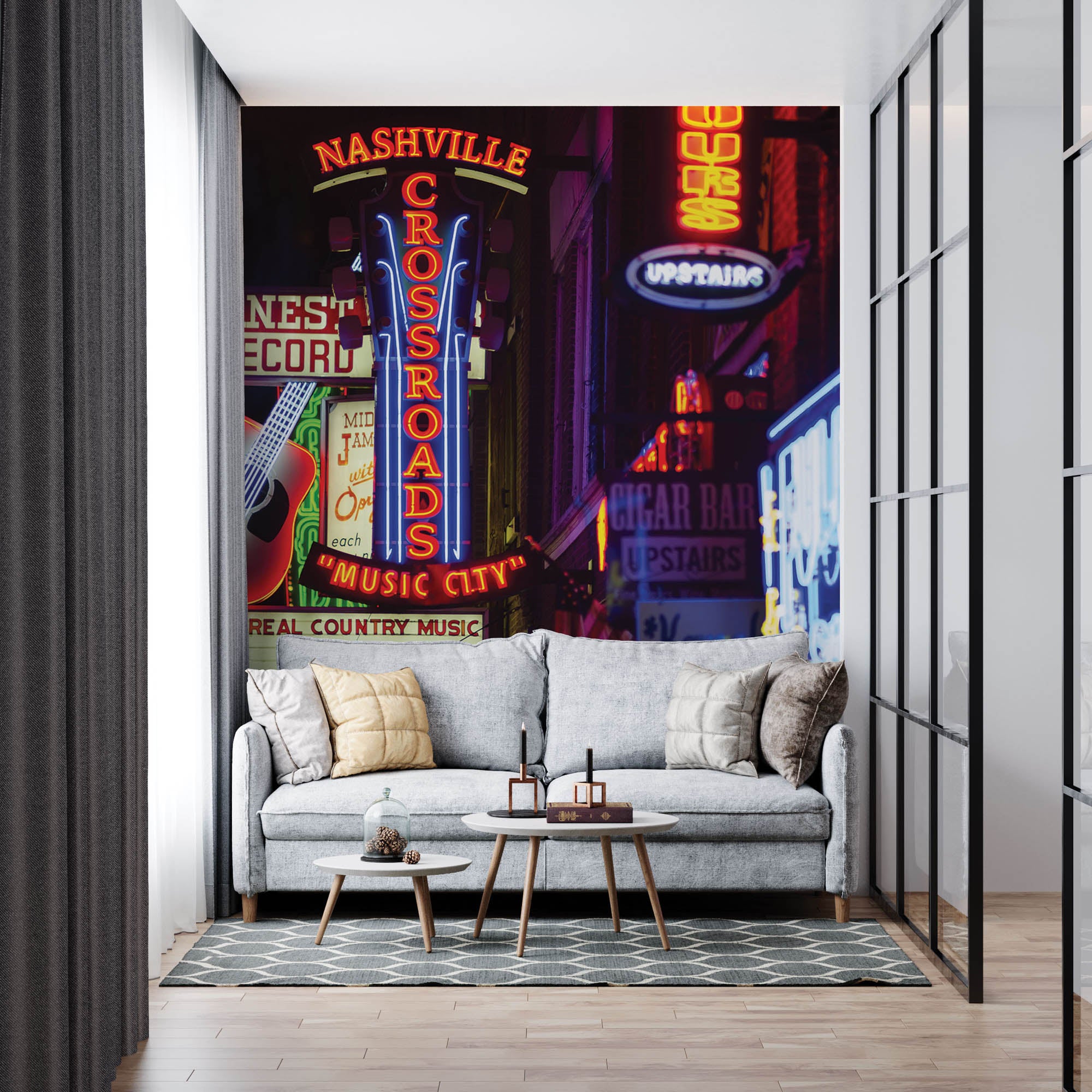 Neon reclame Nashville  - LW00329