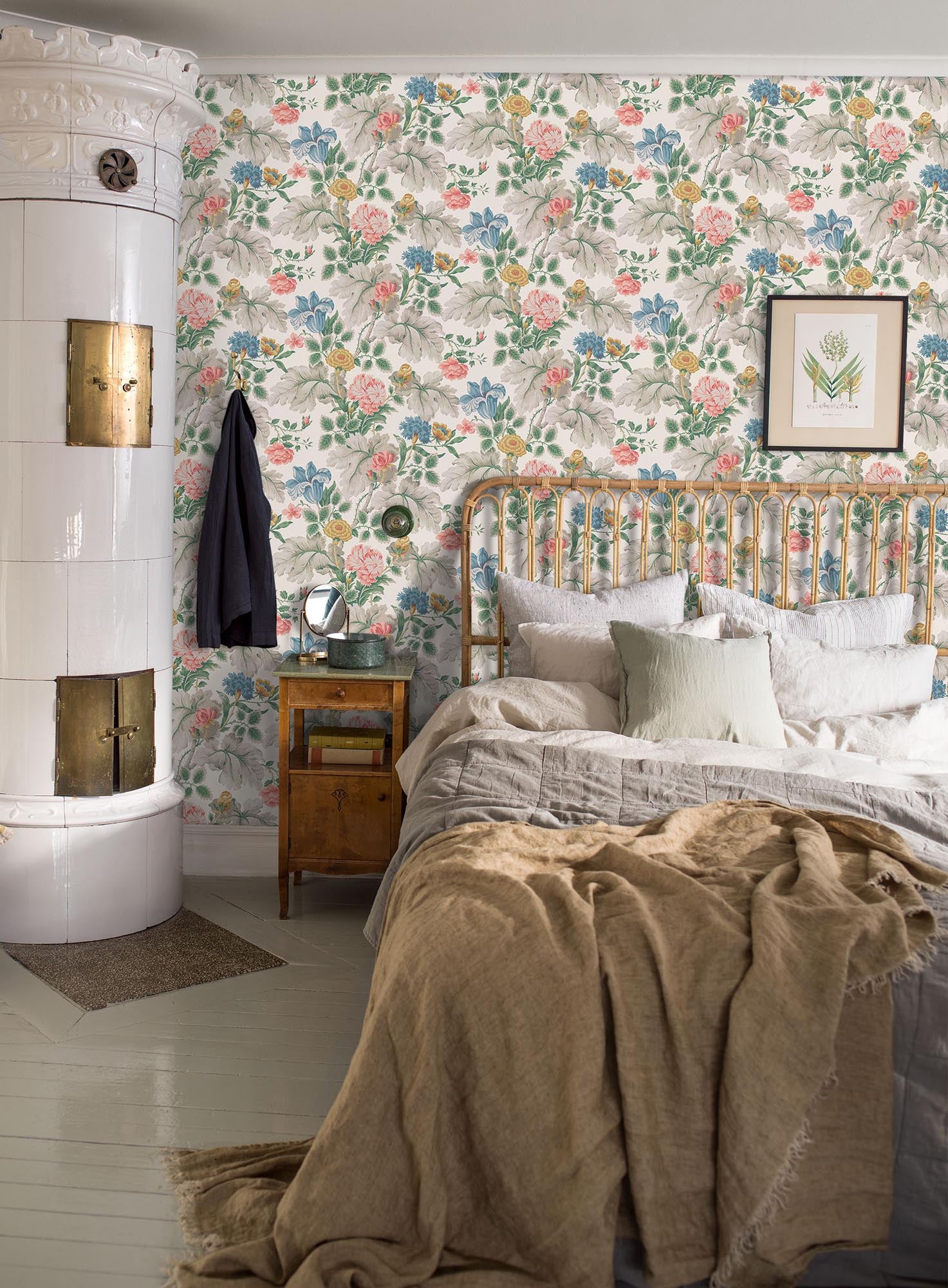 Boråstapeter New Heritage Carnation Garden 7235