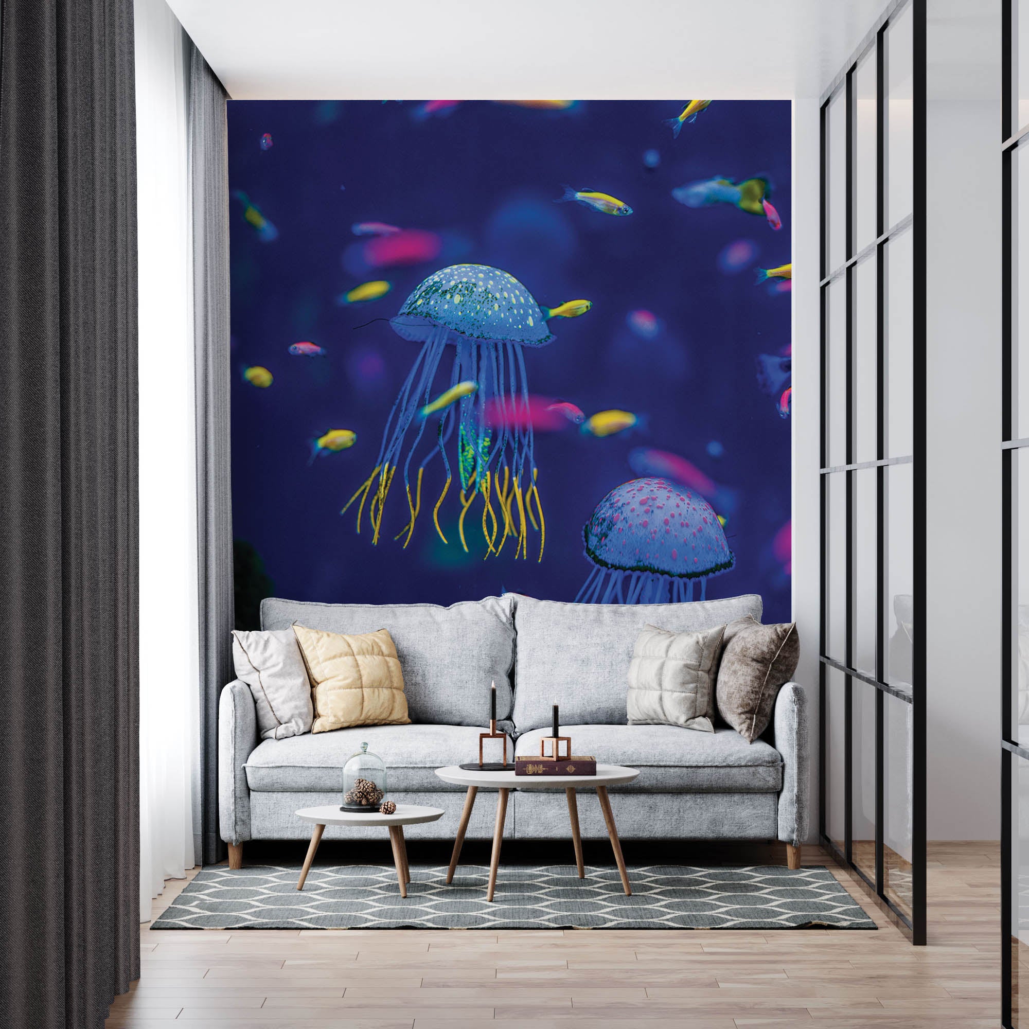 Kwallen in aquarium  - LW00192