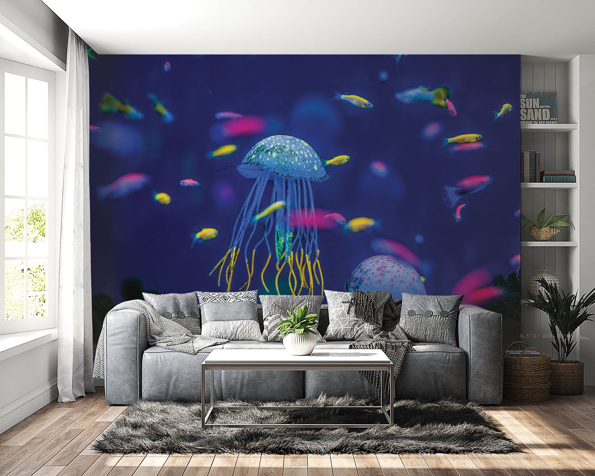 Kwallen in aquarium  - LW00192