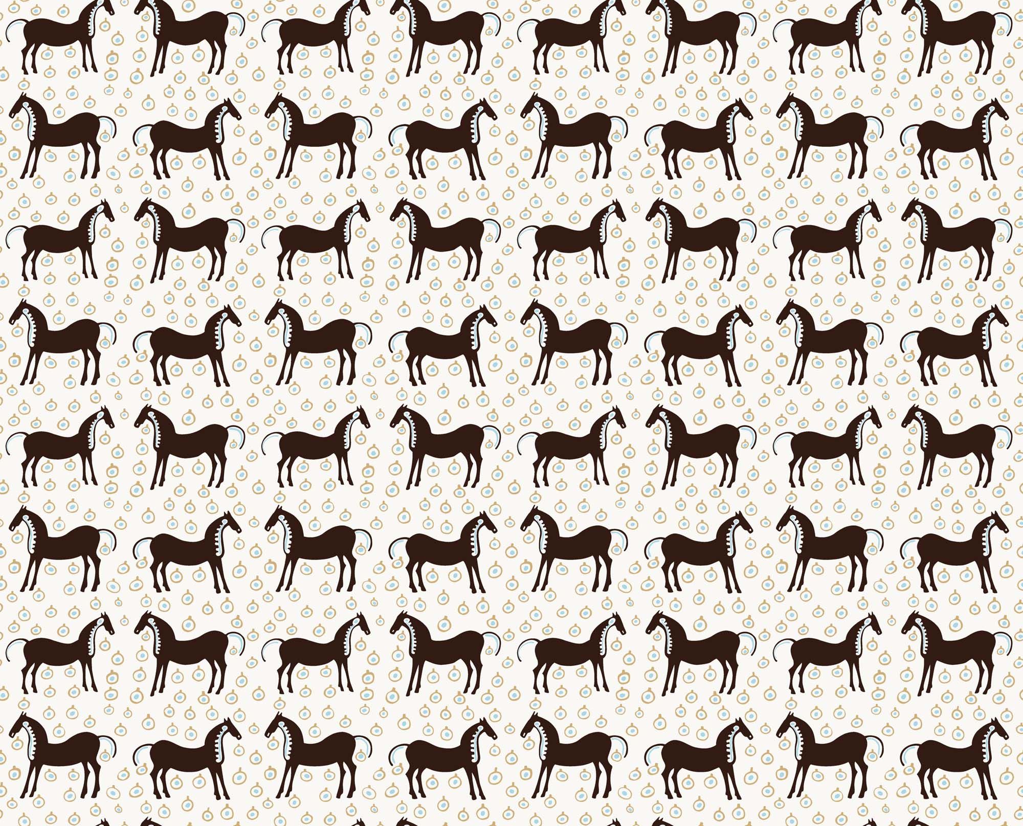 Hooked on Walls Marimekko Volume 06 Musta Tamma 25171