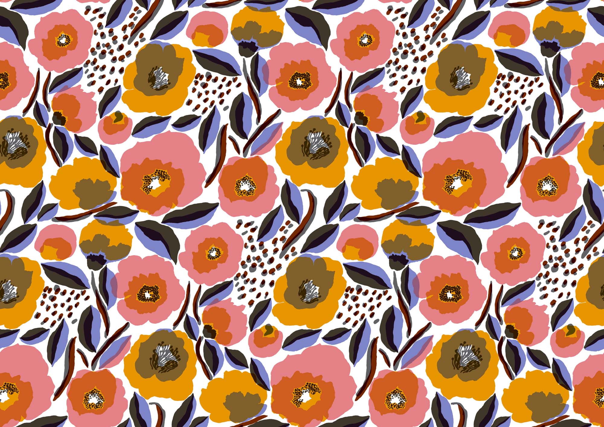 Hooked on Walls Marimekko Volume 06 Rosarium 25155