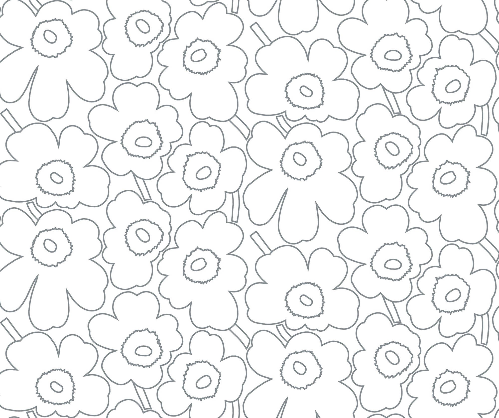 Hooked on Walls Marimekko Volume 07 Piirto Unikko 25916